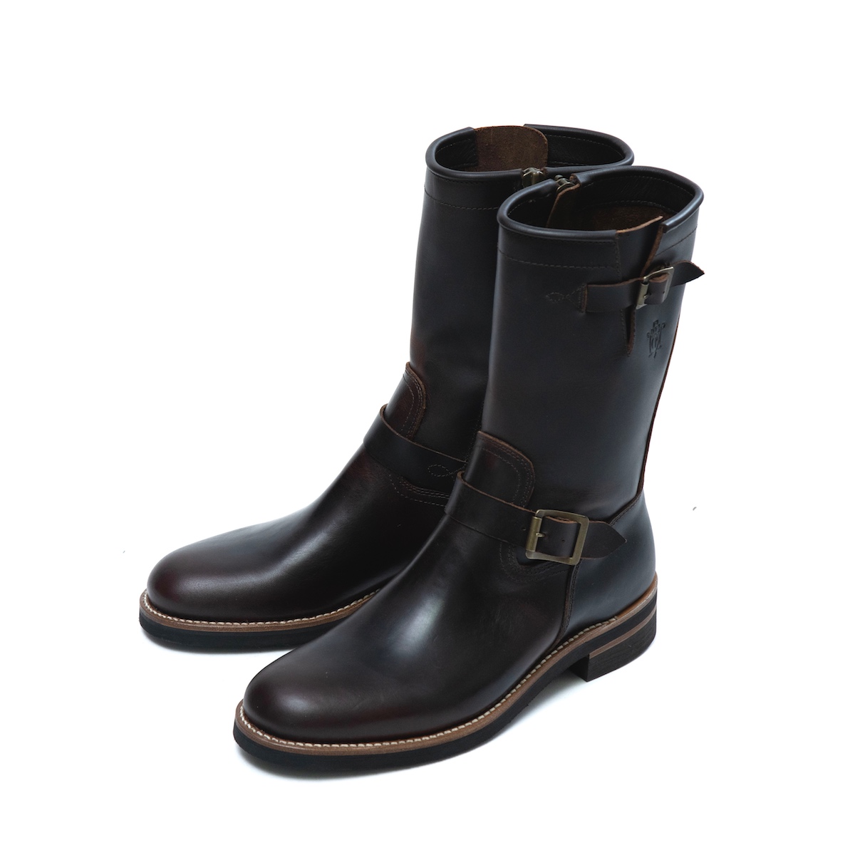TAKE FIVE MILE/CHROMEXCEL ENGINEER BOOTS (BROWN)