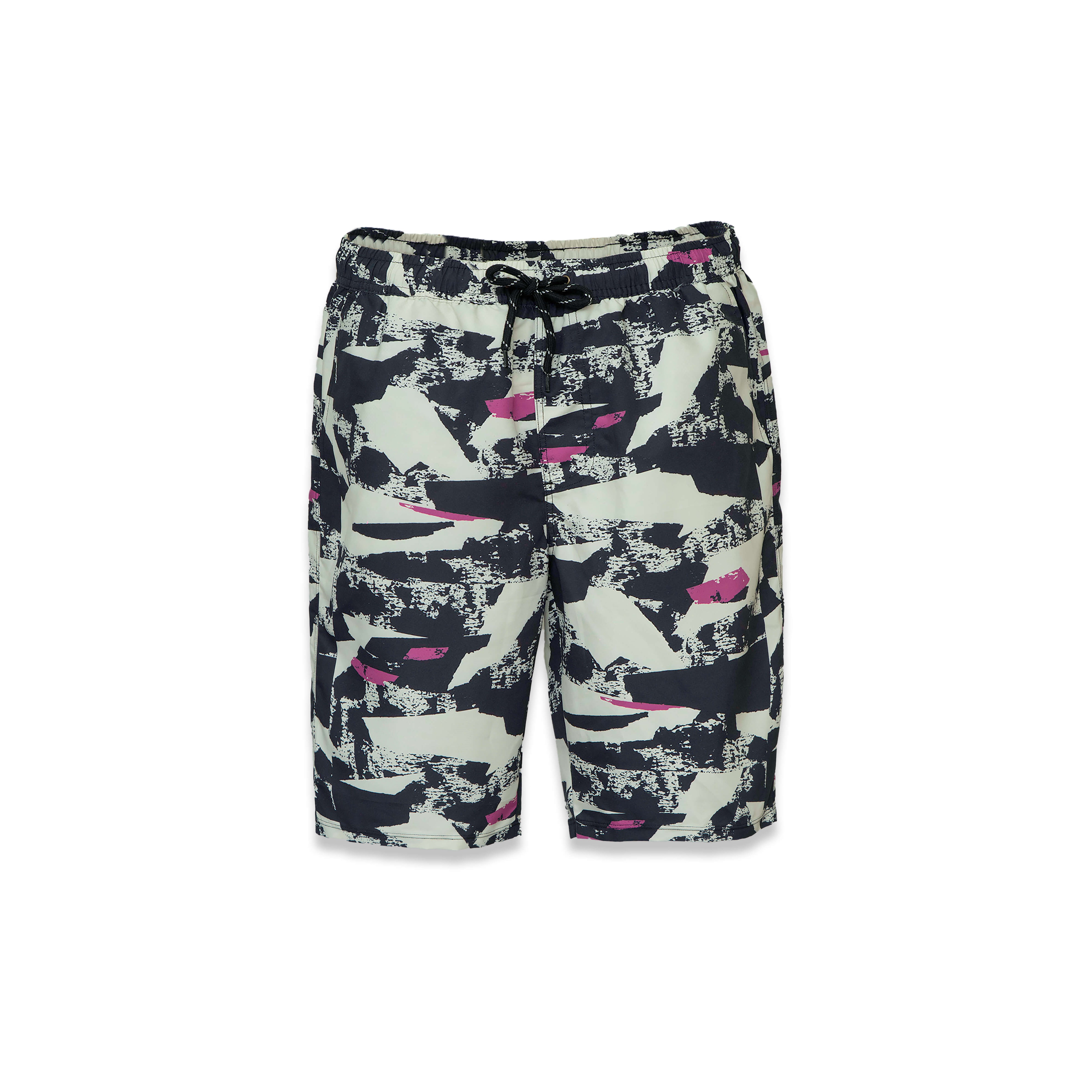 DRESS HIPPY/DENPA BOARD SHORTS (WHITE)