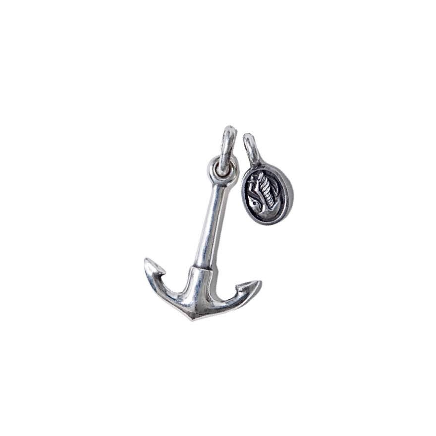 DRESS HIPPY/ANCHOR SILVER TOP