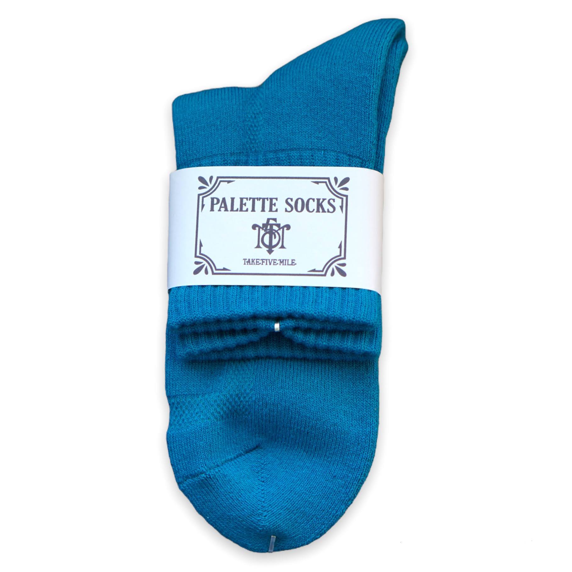 TAKE FIVE MILE/PALLET SOCKS SHORT (BLUE)