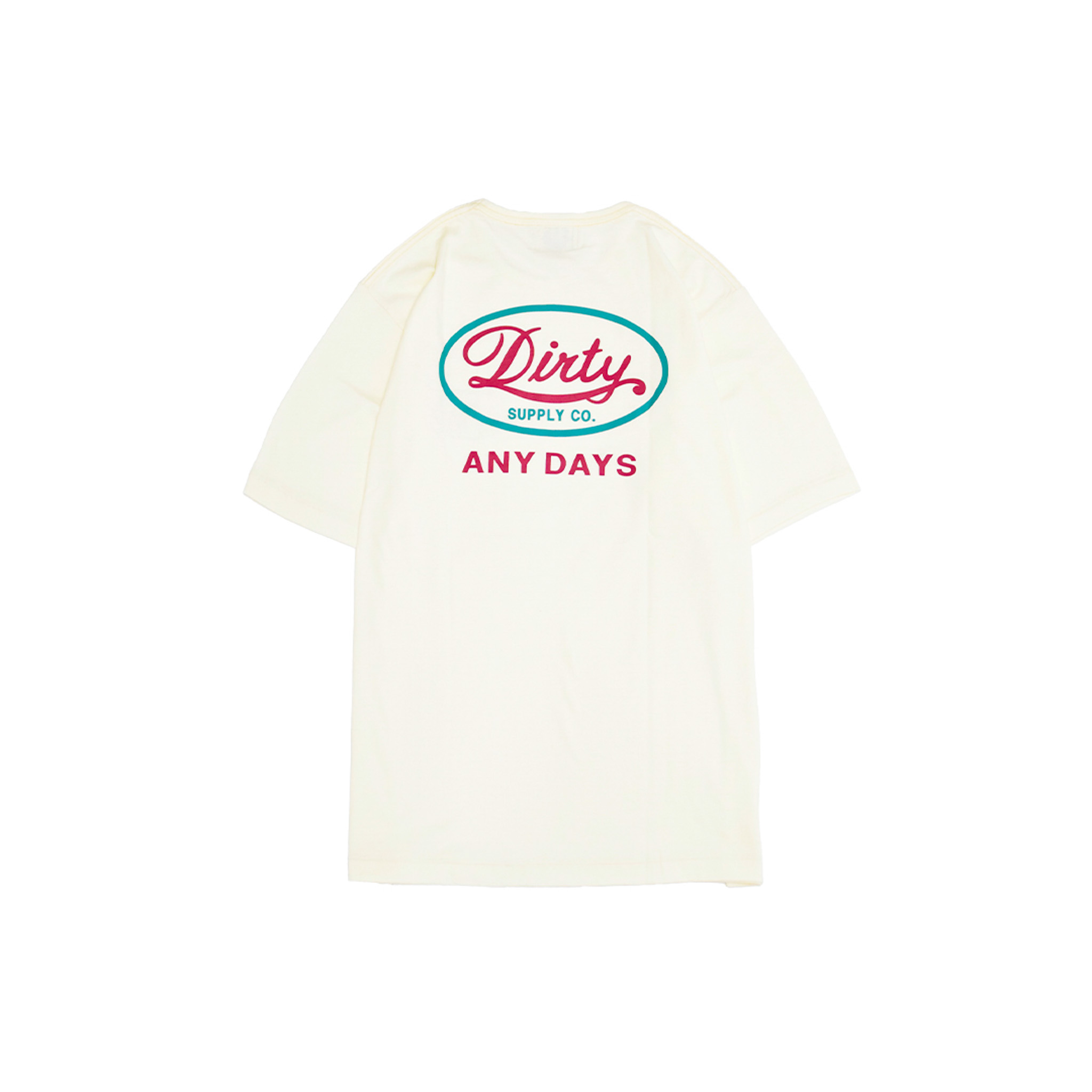 AT-DIRTY/ANY DAYS S/S TEE (NATURAL)