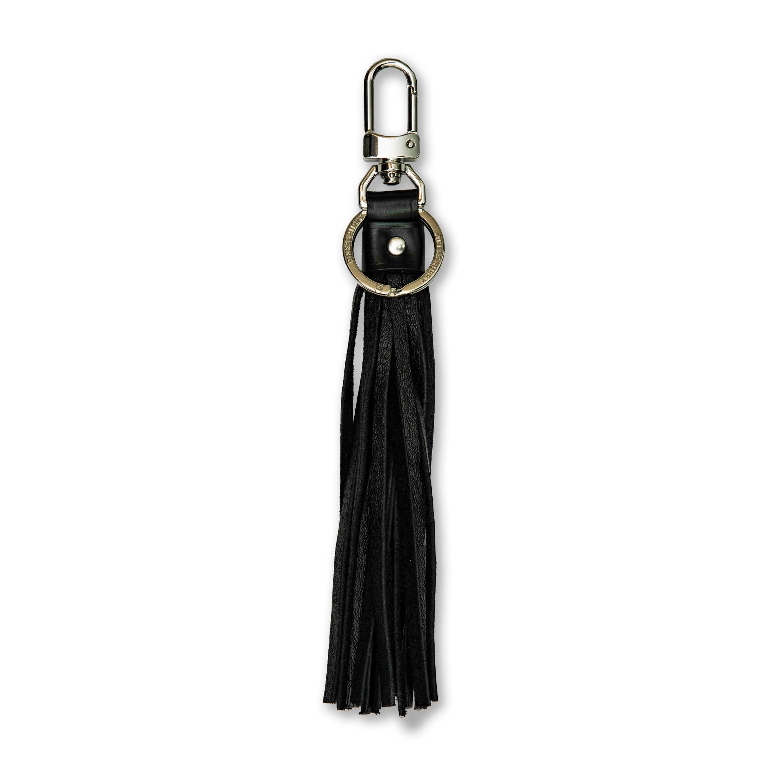 DRESS HIPPY/DH-FRINGE KEYHOLDER (BLACK)