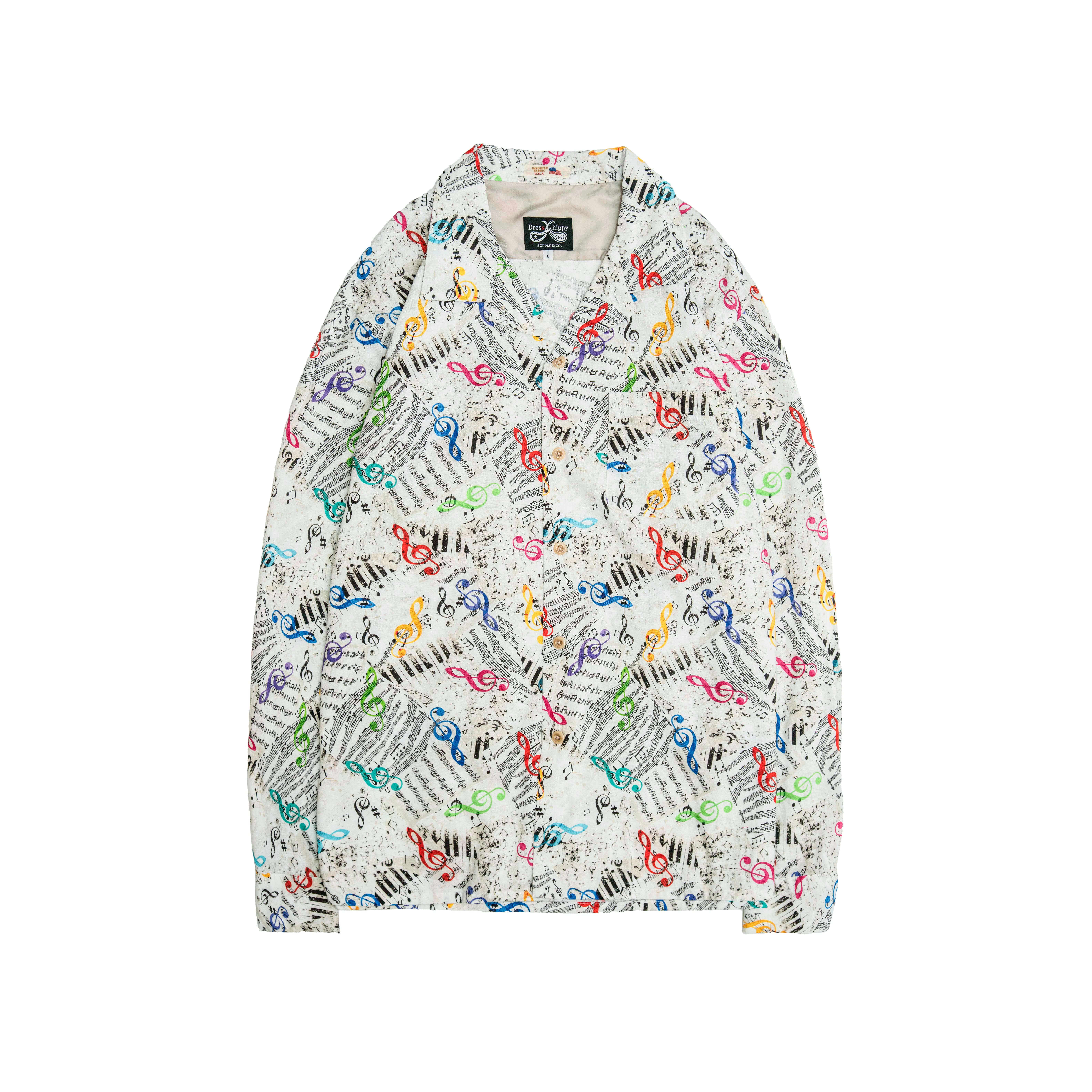 DRESS HIPPY/Masterpiece USA L/S SHIRT (NATURAL)