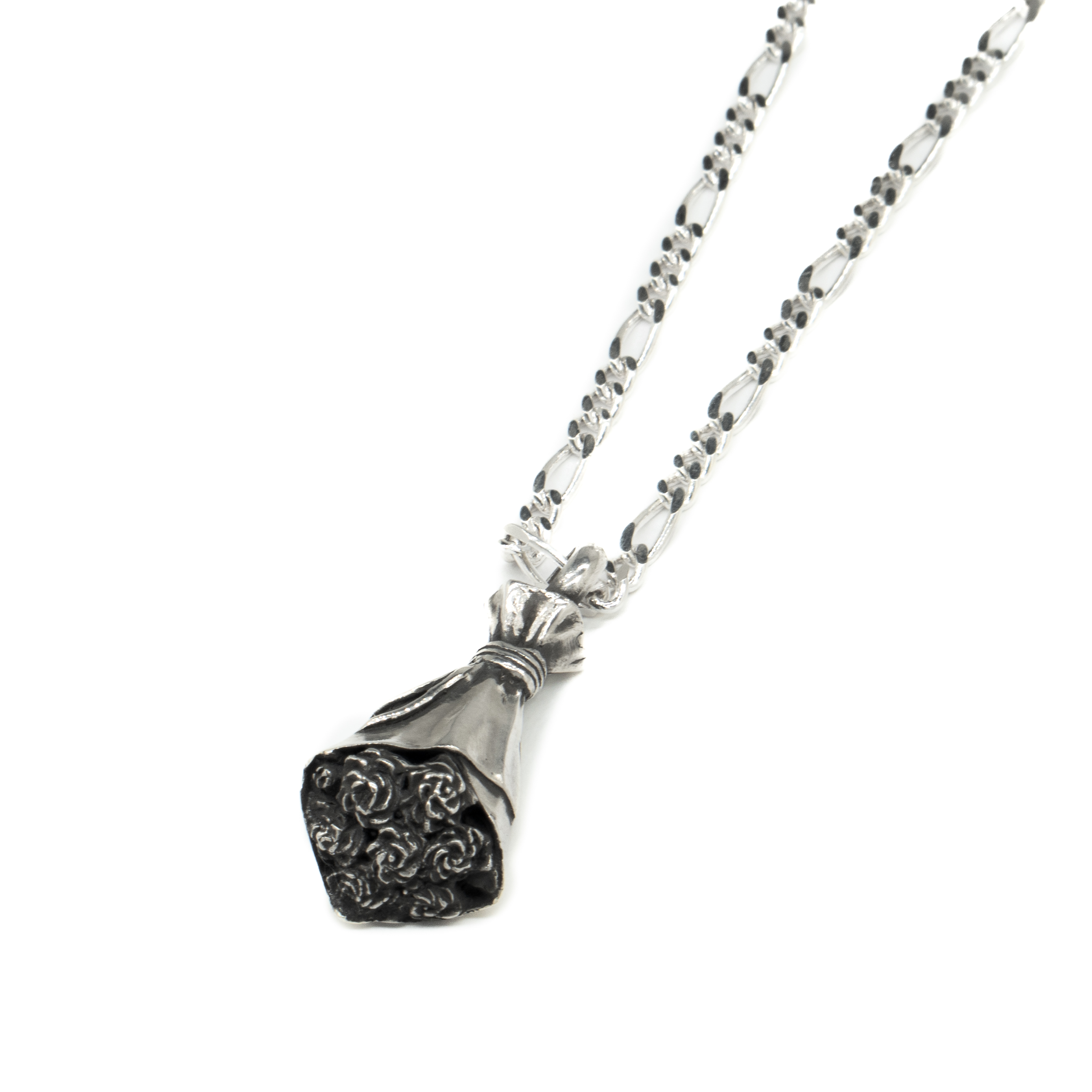 DRESS HIPPY/BOUQUET SILVER TOP