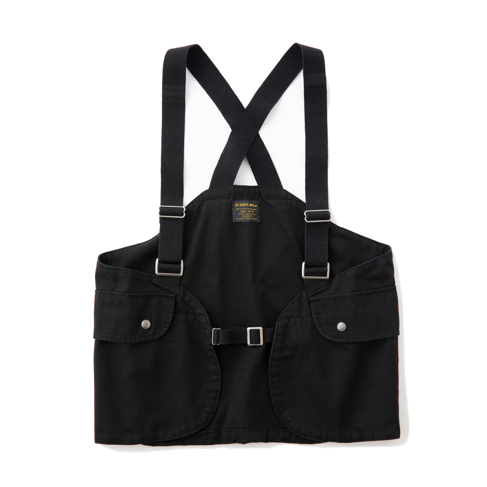 AT-DIRTY/GAME VEST (BLACK)
