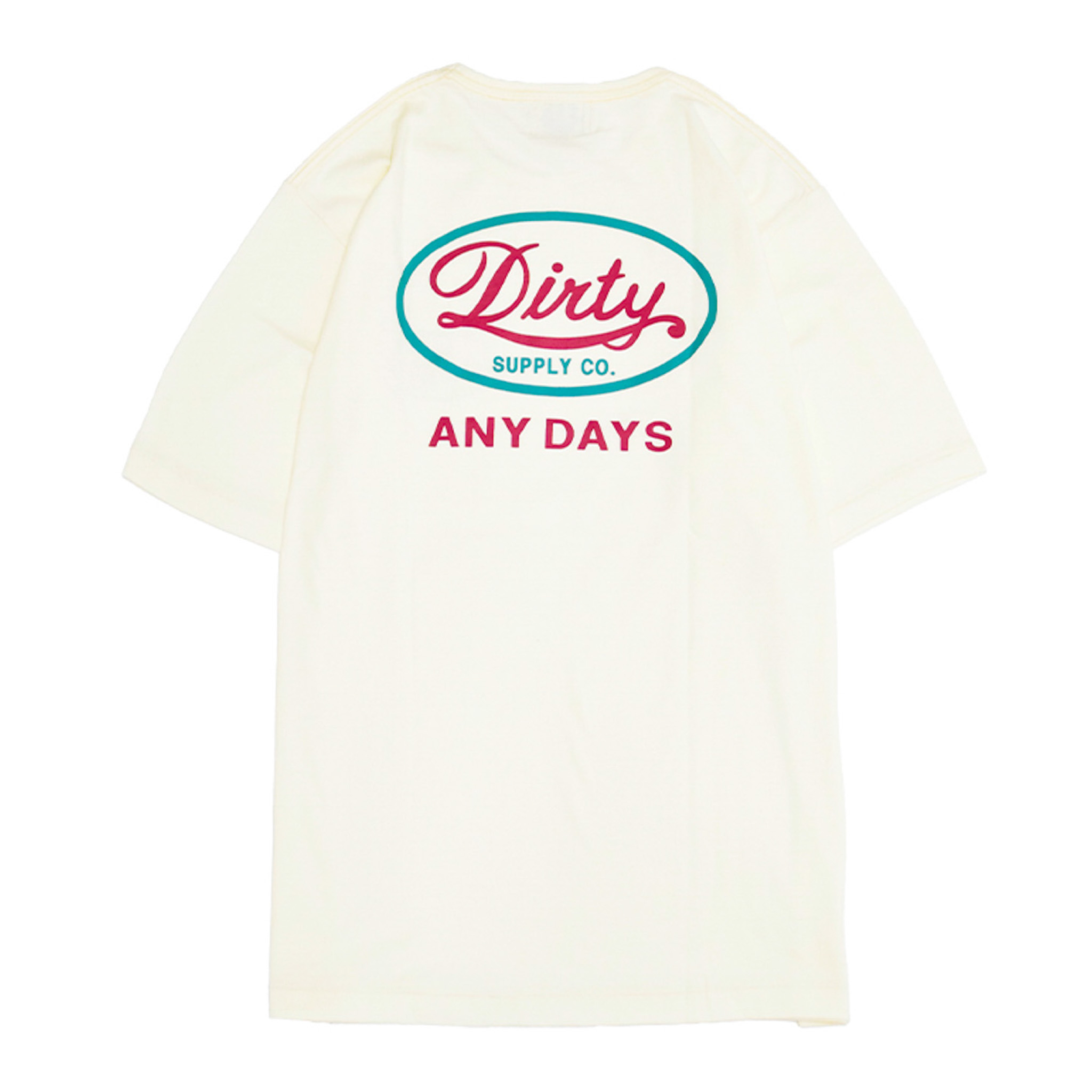 AT-DIRTY/ANY DAYS S/S TEE (NATURAL)