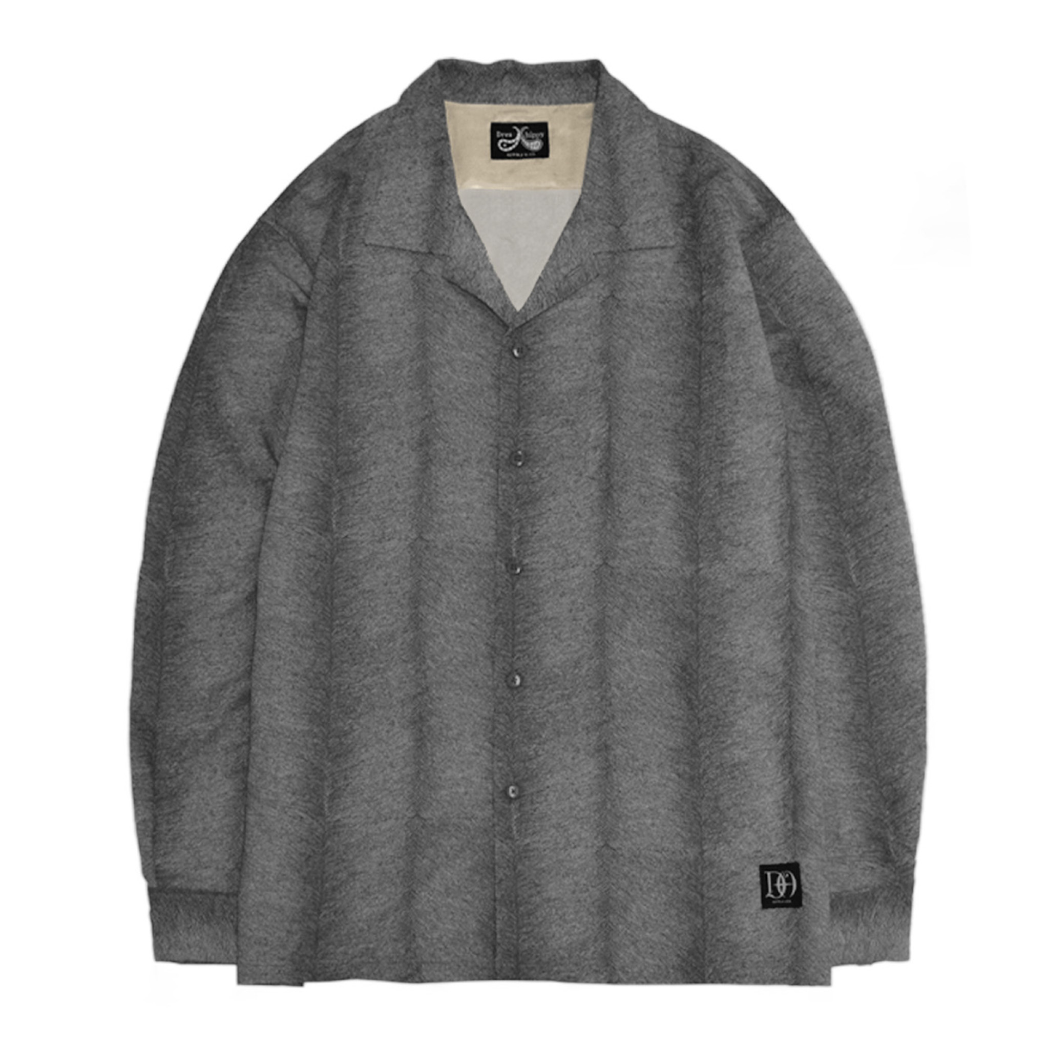 DRESS HIPPY / DH MINK L/S SHIRT  (BLACK)