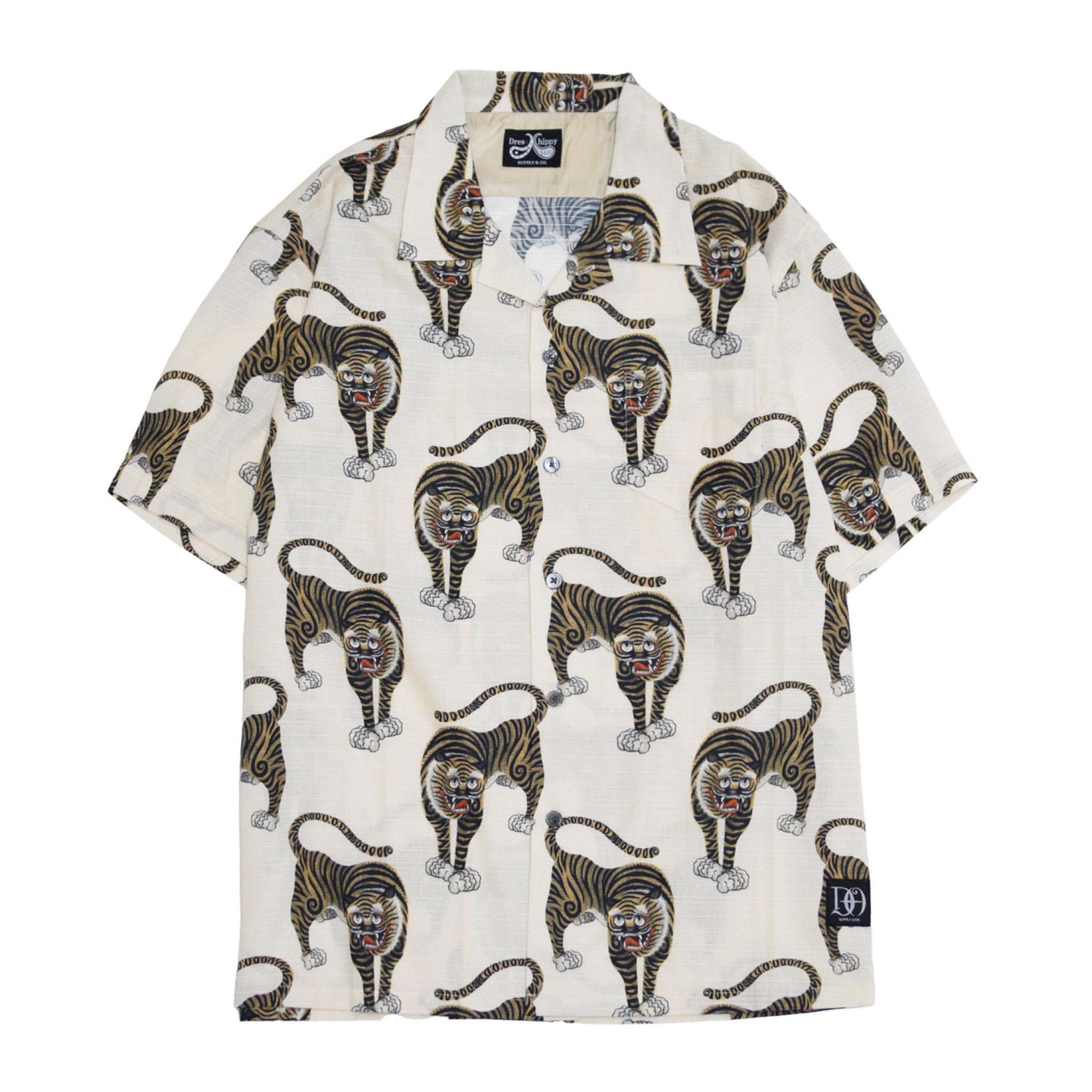 DRESS HIPPY/TIGER S/S SHIRT (NATURAL)