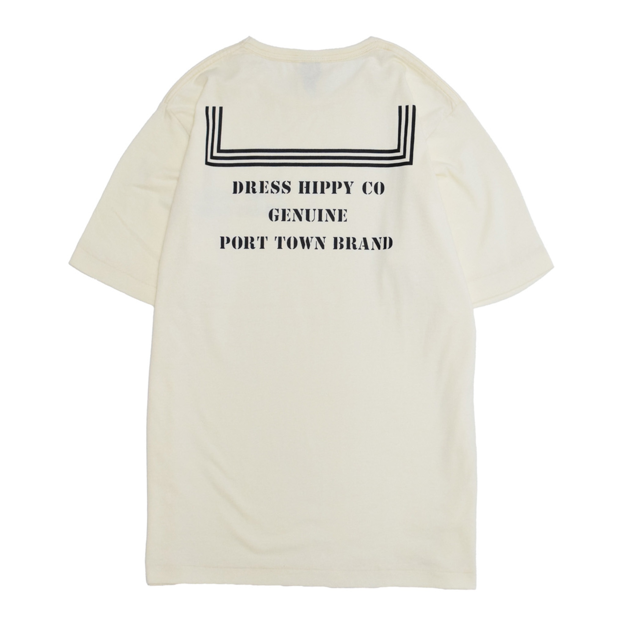 DRESS HIPPY/BACK SAILOR S/S TEE (NATURAL)