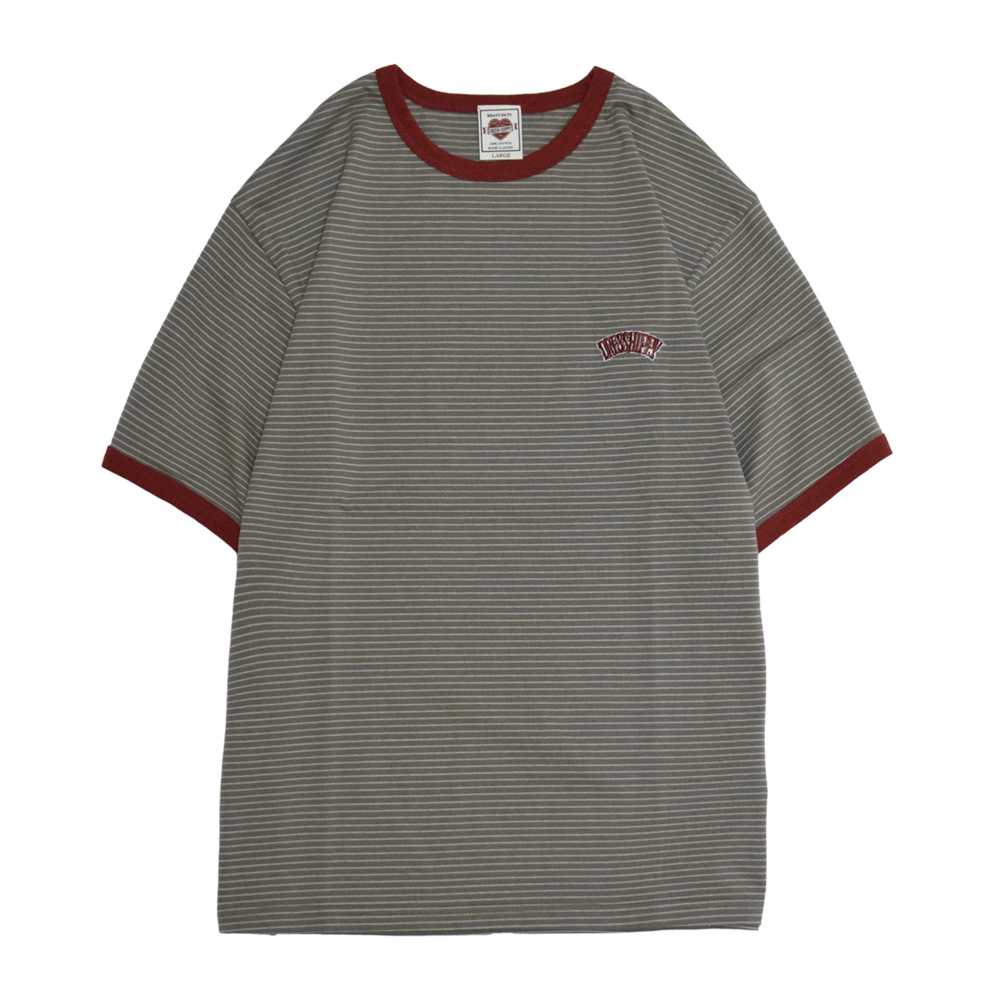 DRESS HIPPY/HUNTINGTON RINGER S/S TEE (GREIGE)