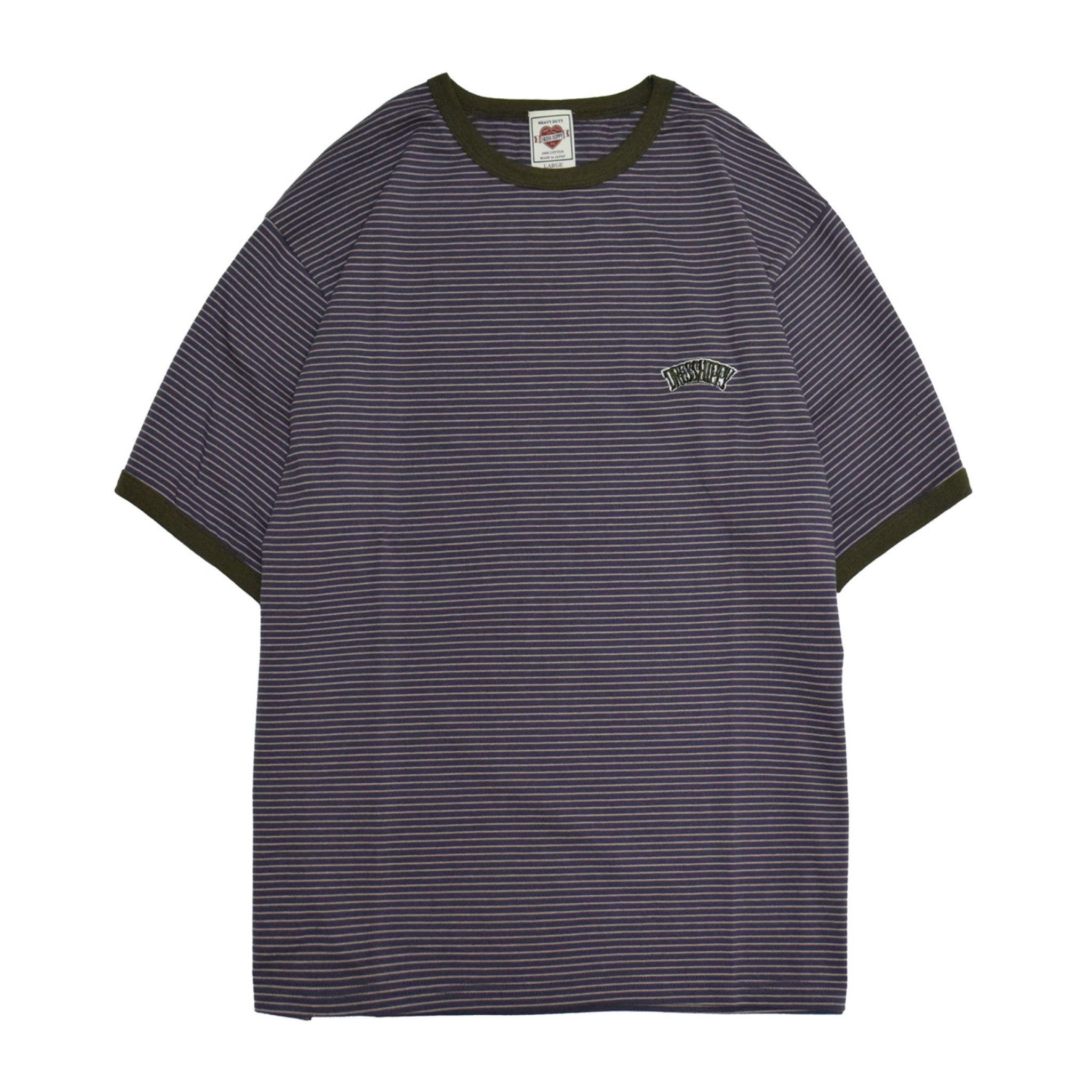 DRESS HIPPY/HUNTINGTON RINGER S/S TEE (PURPLE)