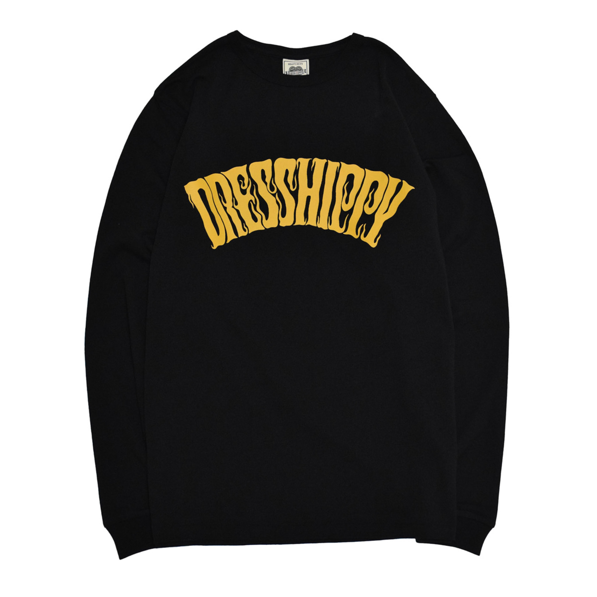 DRESS HIPPY/DH COLLEGE L/S TEE (BLACK)