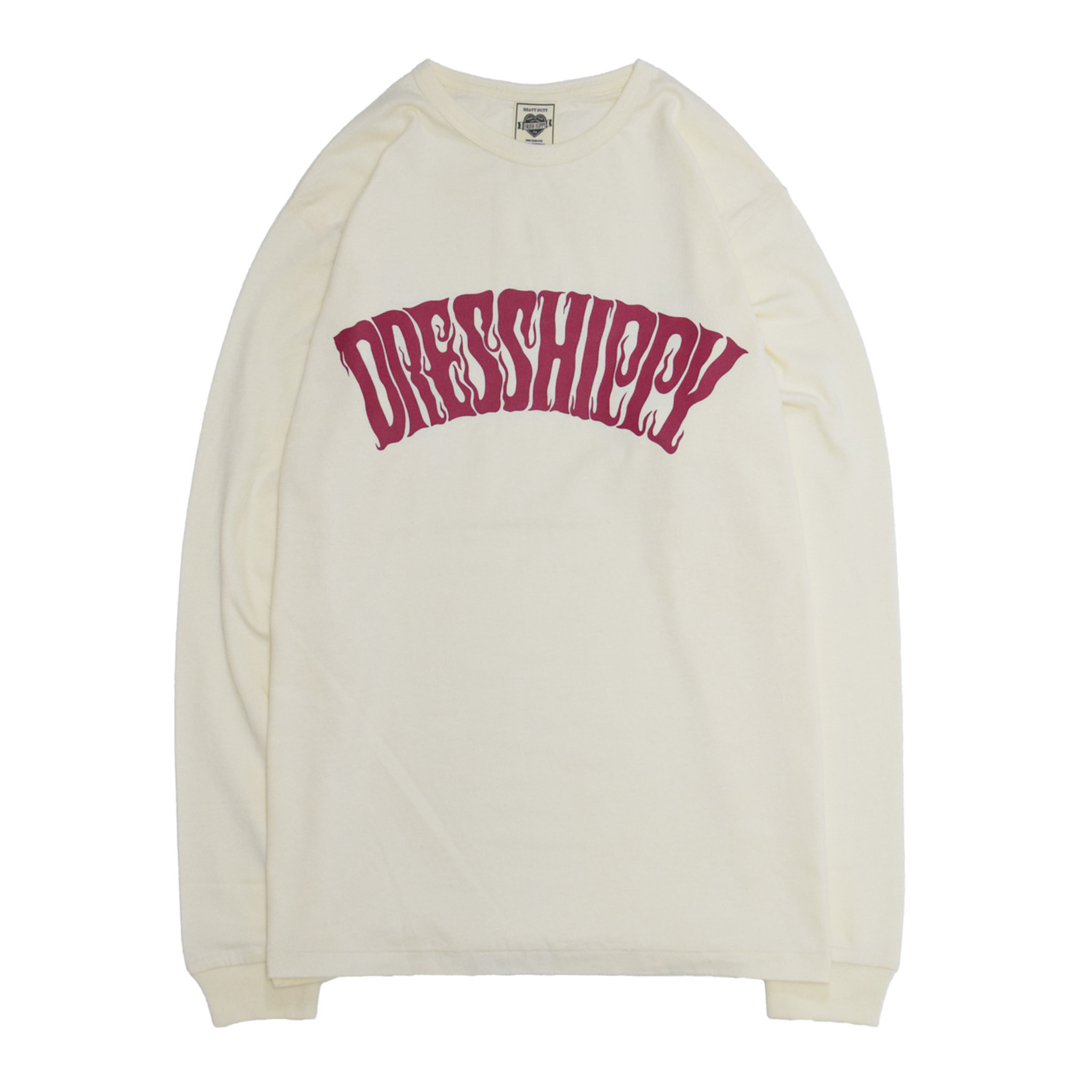 DRESS HIPPY/DH COLLEGE L/S TEE (NATURAL)