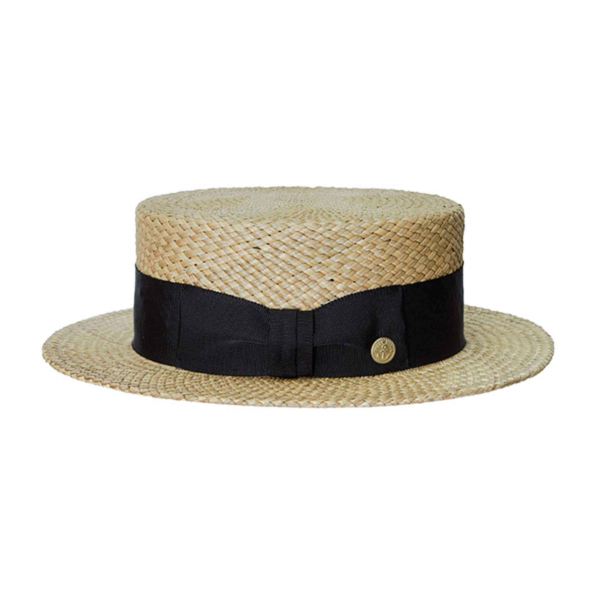 DRESS HIPPY/BOATER HAT (NATURAL)