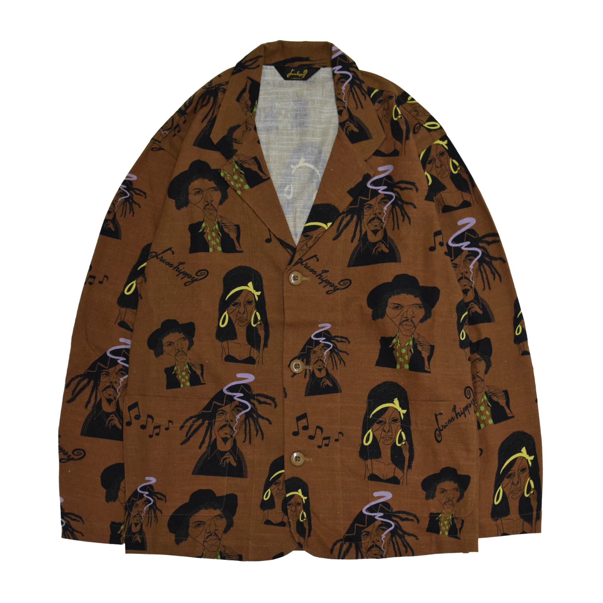 DRESS HIPPY/FESTIVAL JACKET (MOCHA)