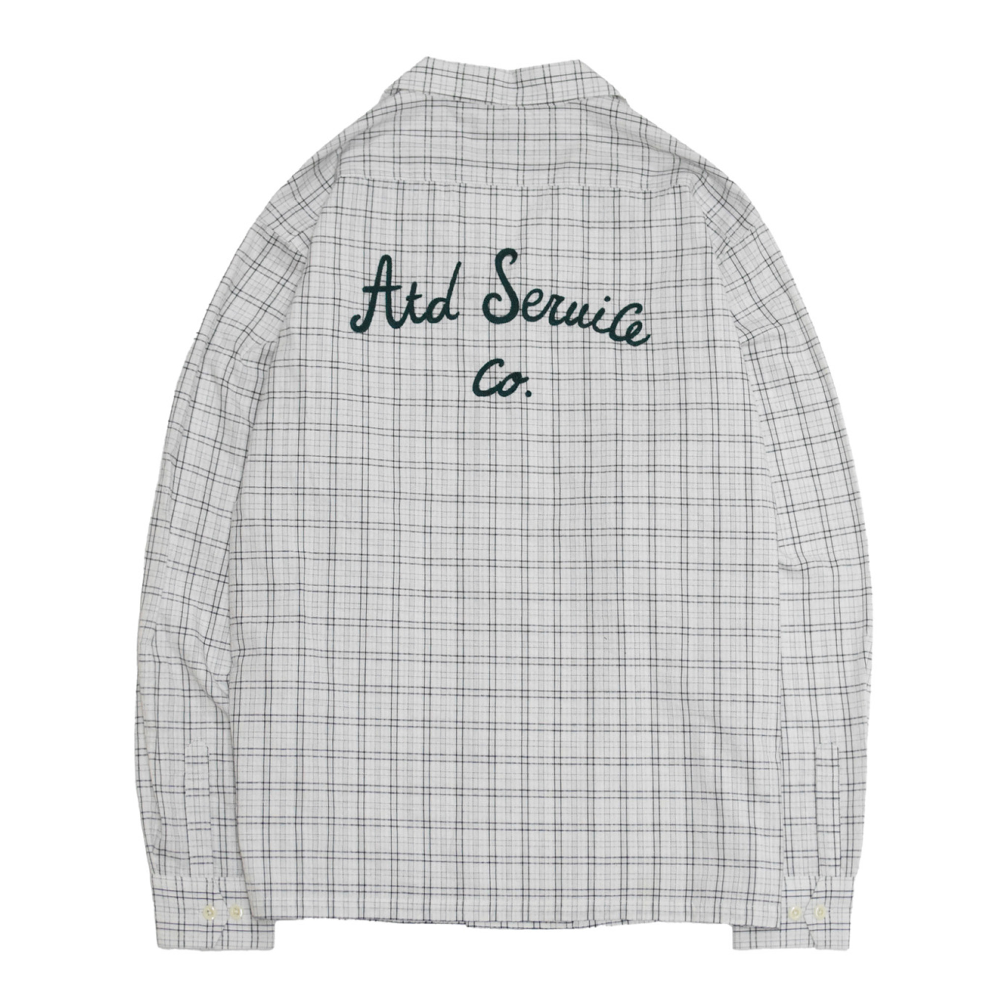 AT-DIRTY/ATD SERVICE L/S SHIRT (WHITE)