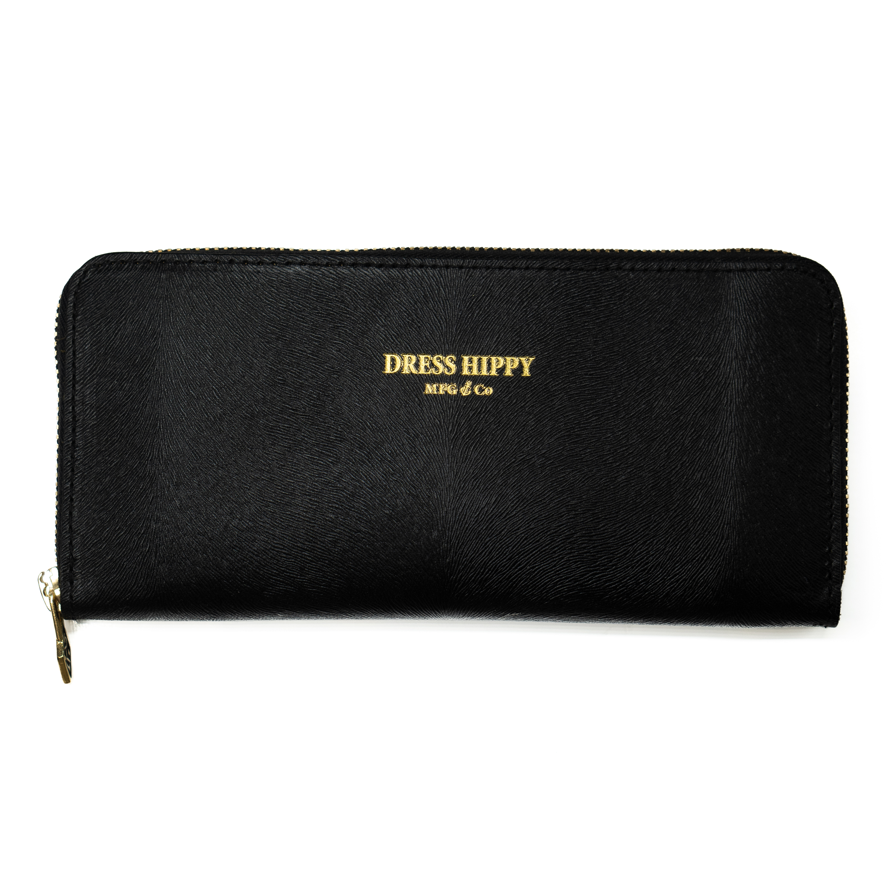 DRESS HIPPY/MINK LONG WALLET (BLACK)