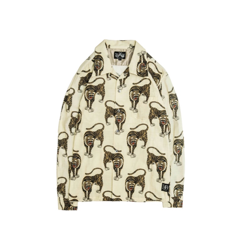 DRESS HIPPY/"TIGER" L/S SHIRT  (NATURAL)