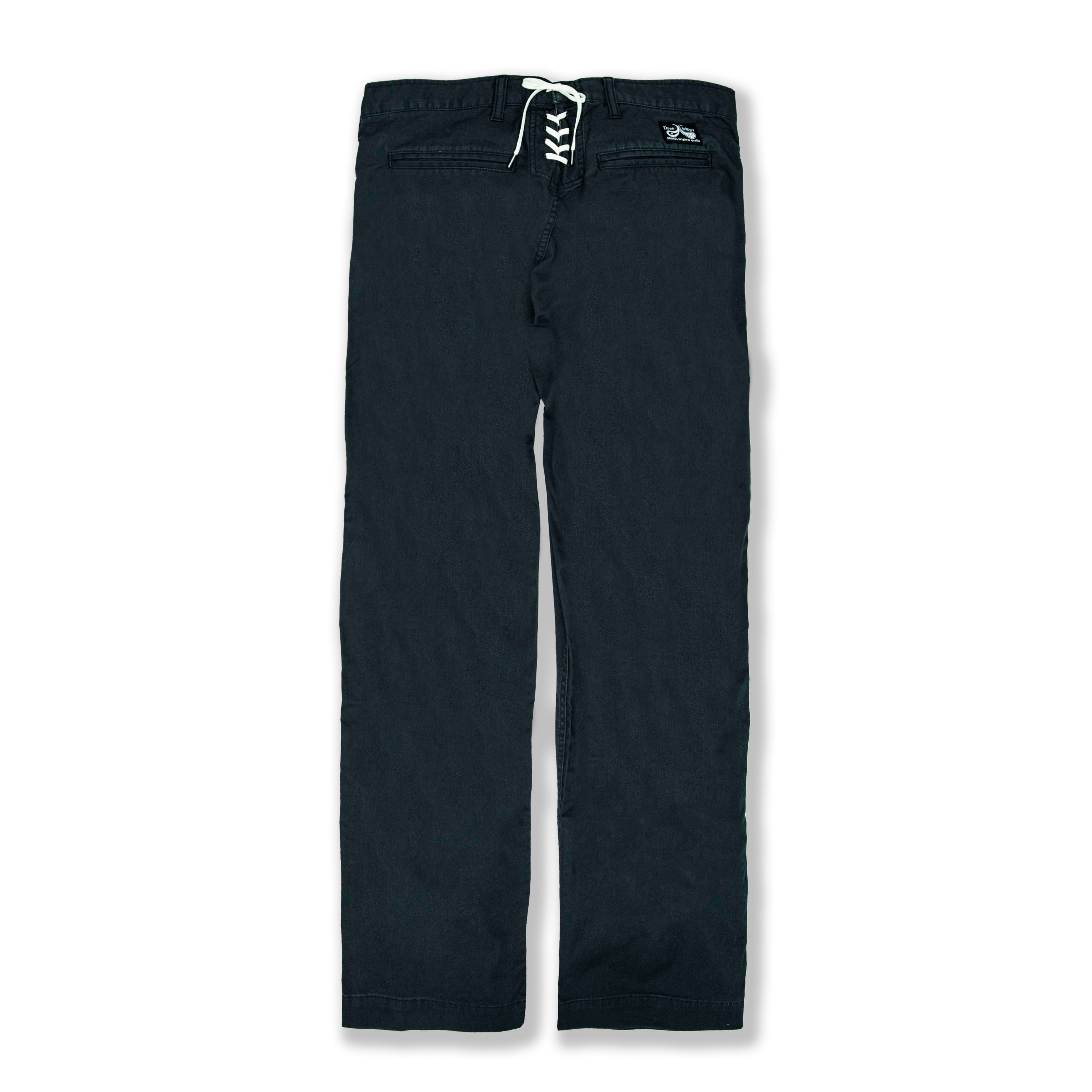 DRESS HIPPY/BACK LACE TROUSERS-W (W.BLACK)