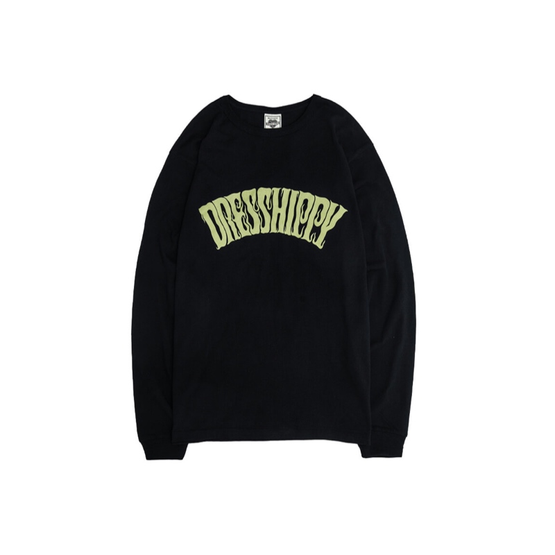DRESS HIPPY/DH COLLEGE L/S TEE (BLACK)