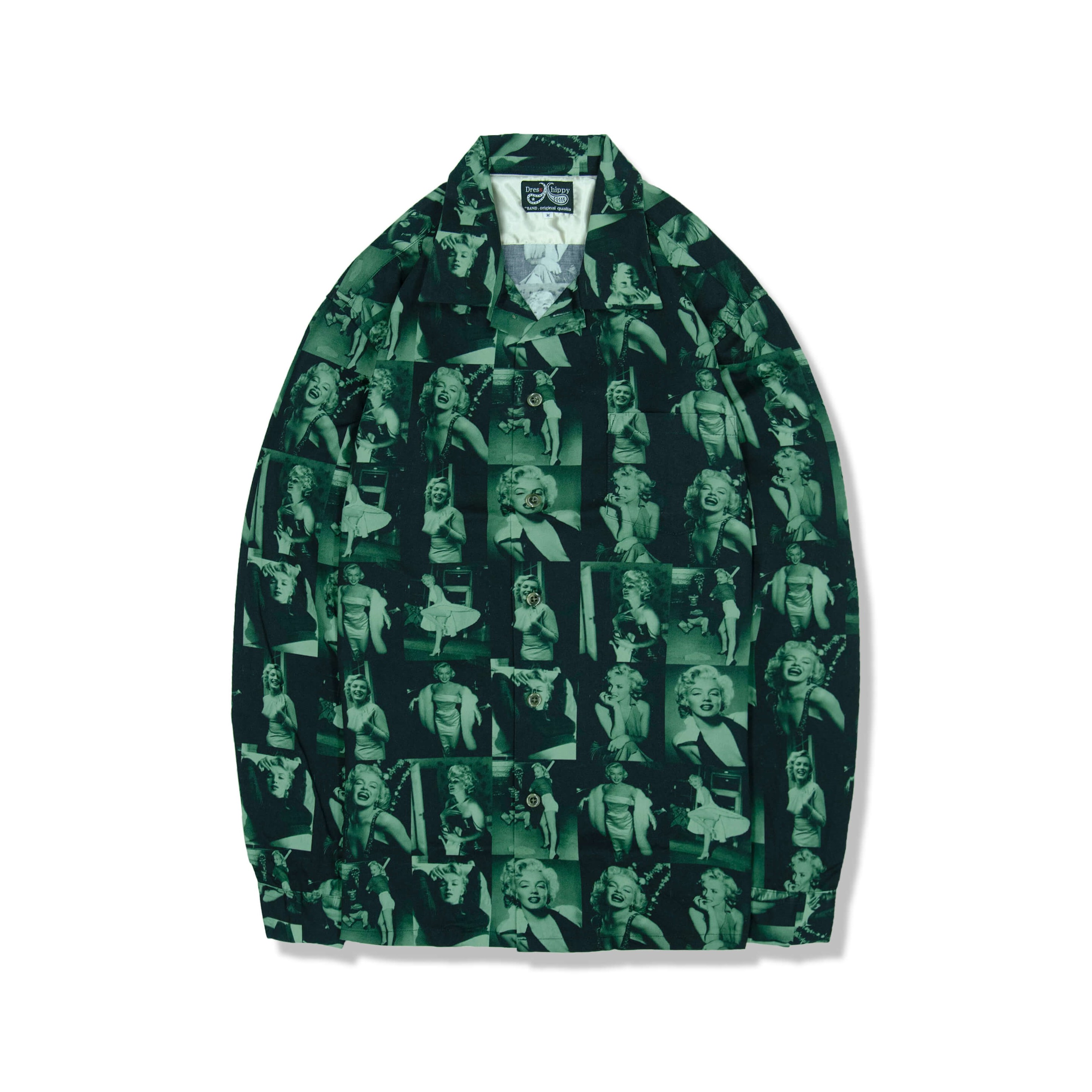 DRESS HIPPY/MONROE L/S SHIRT (GREEN)
