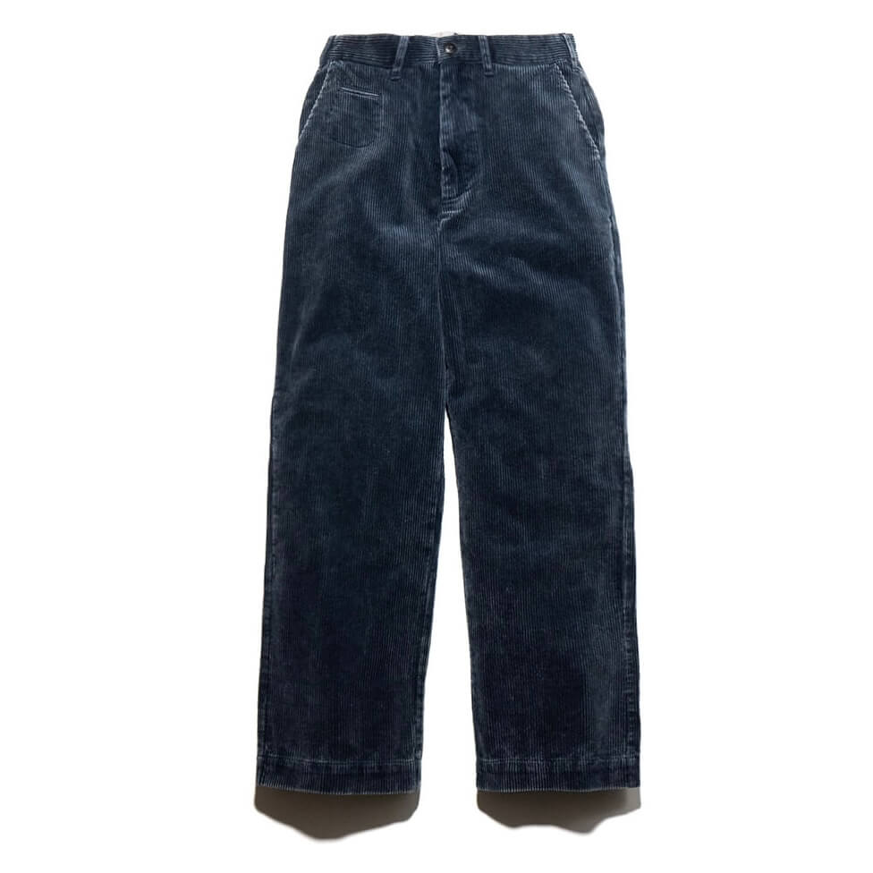 AT-DIRTY/EARLY WIDE PANTS (NAVY)