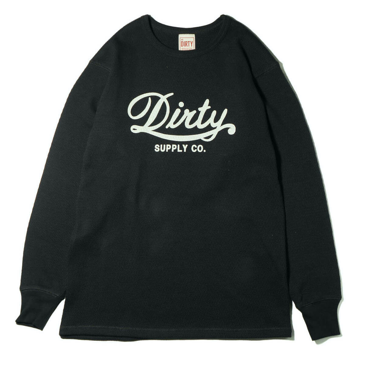 AT-DIRTY/DIRTY LOGO CREW THERMAL (BLACK)