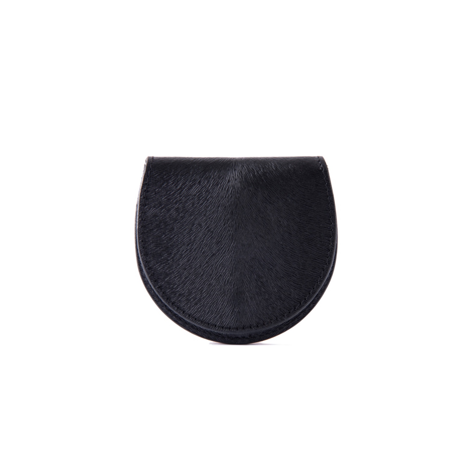 DRESS HIPPY/MINK COIN CASE (BLACK)
