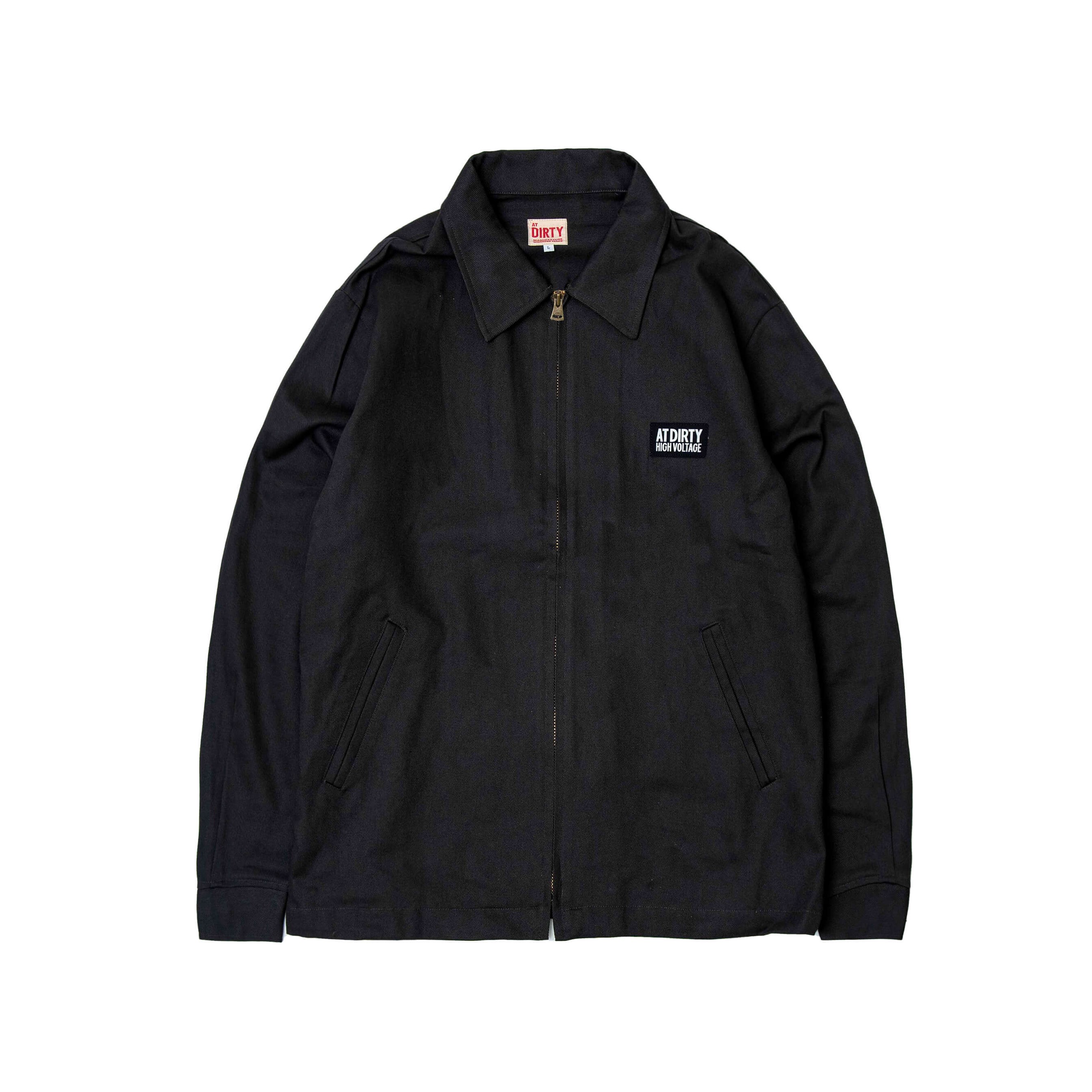 AT-DIRTY/HIGH VOLTAGE JACKET (W.BLACK)