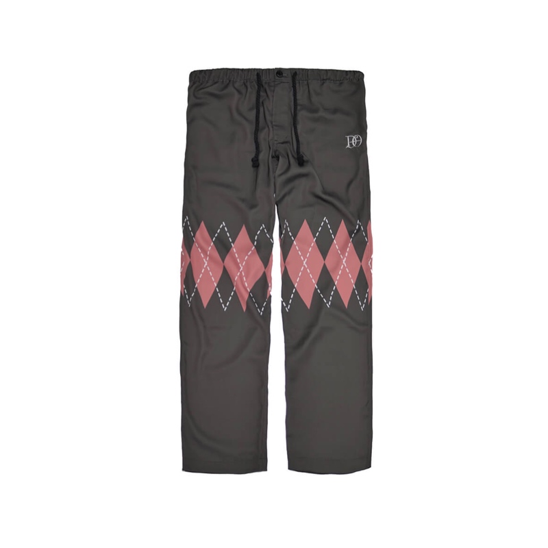 DRESS HIPPY/ARGYLE EASY PANTS (GRAY)