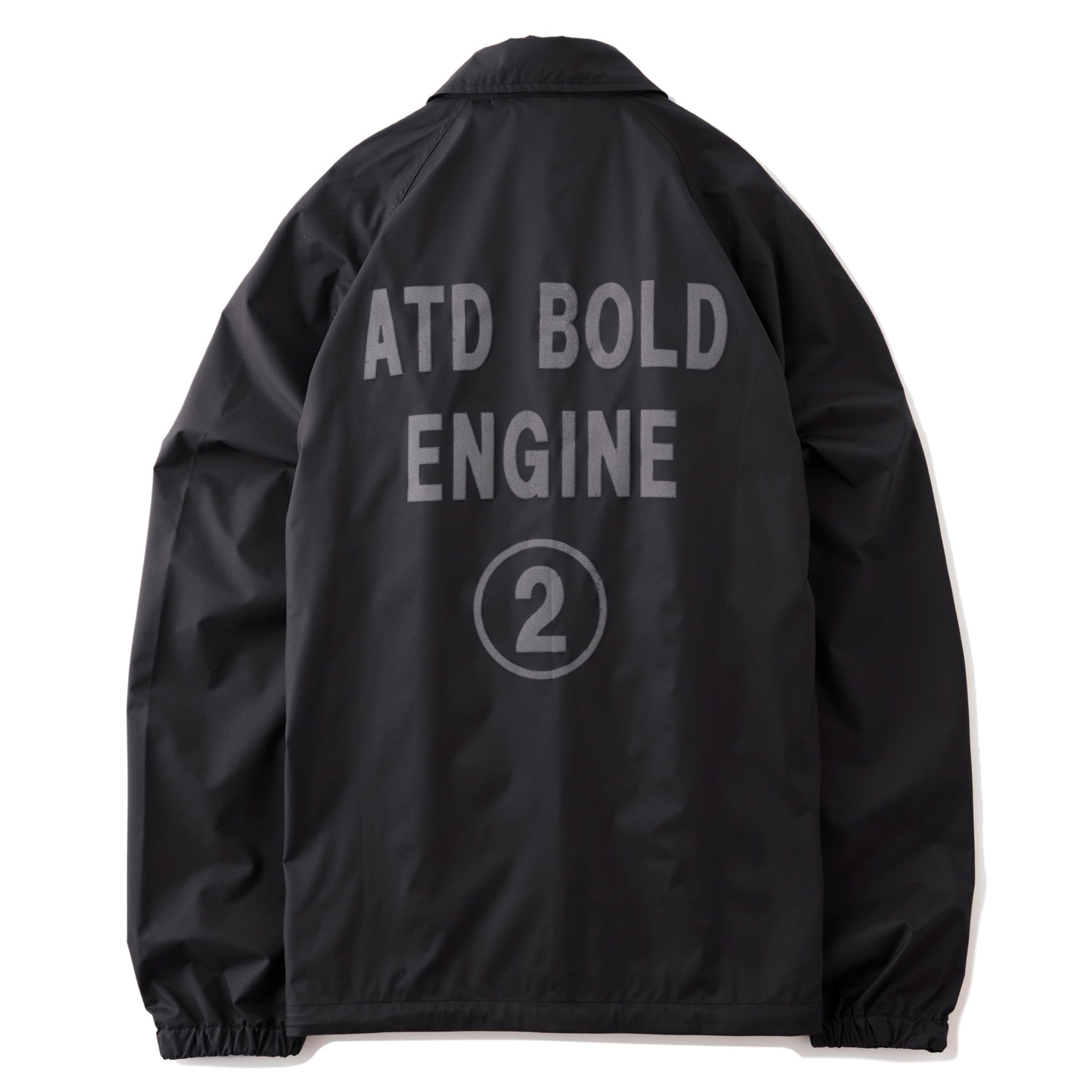 AT-DIRTY/WP COACH JACKET (BLACK)
