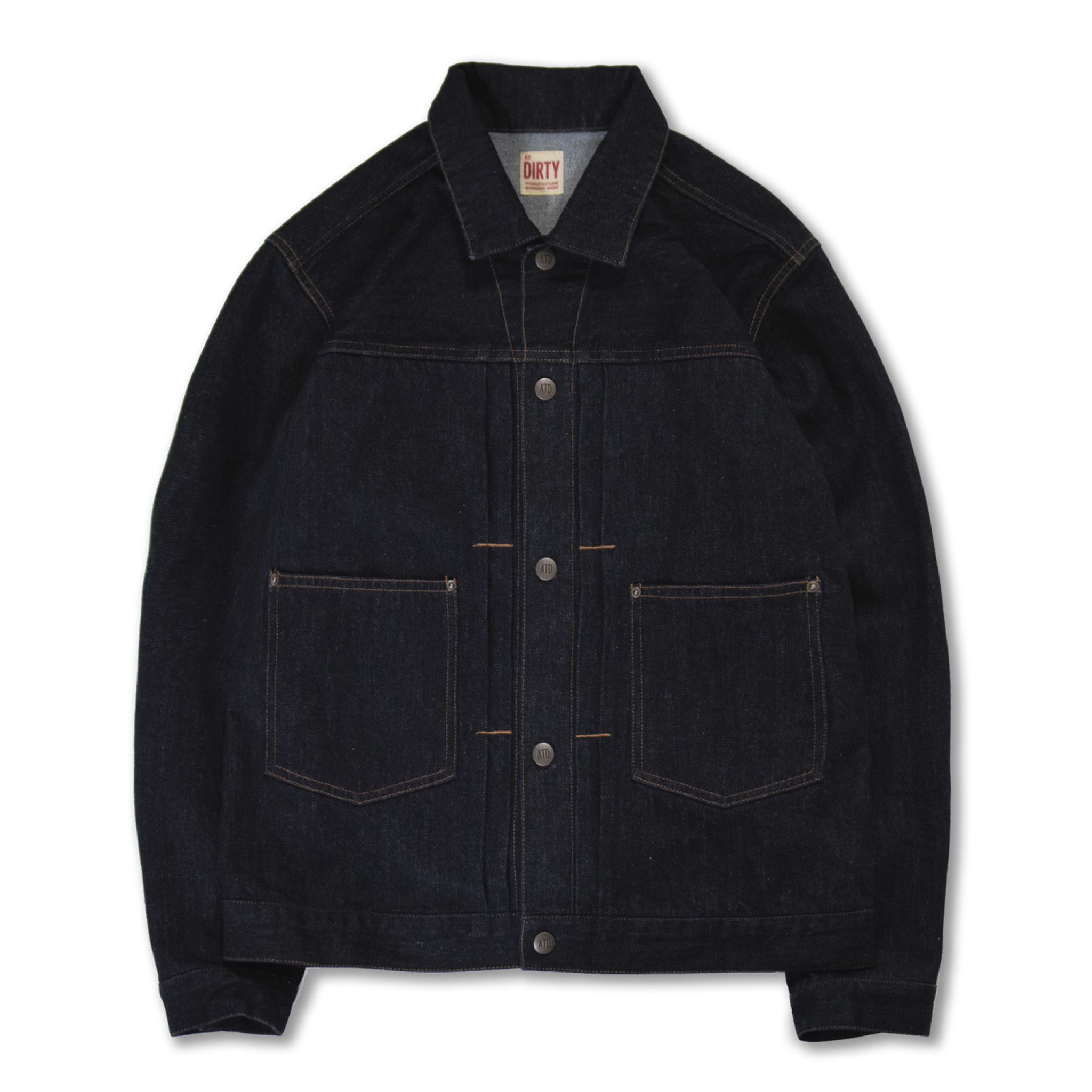 AT-DIRTY/ UNION JACKET (INDIGO)