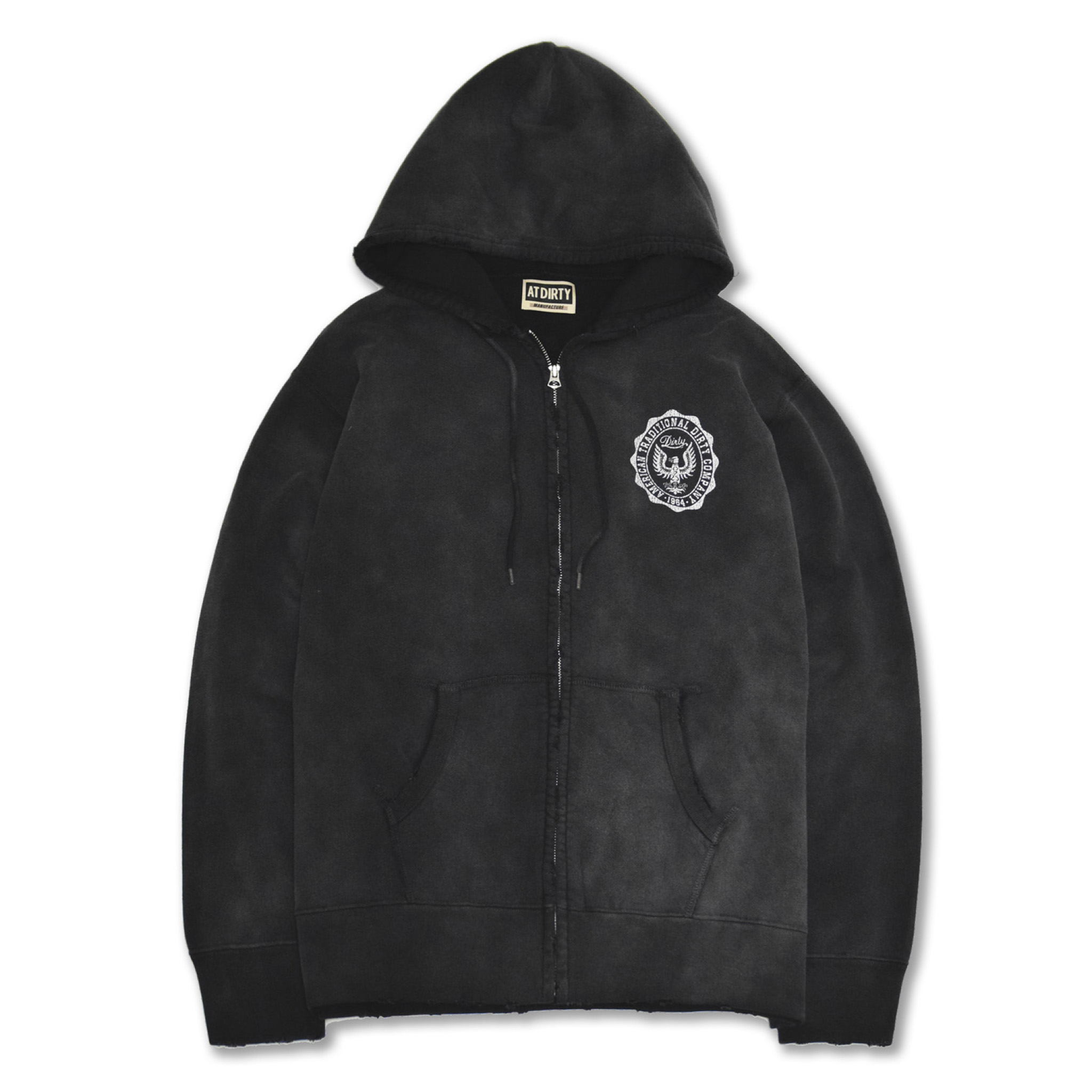 AT-DIRTY/DIRTY ZIP PARKA (V.BLACK)