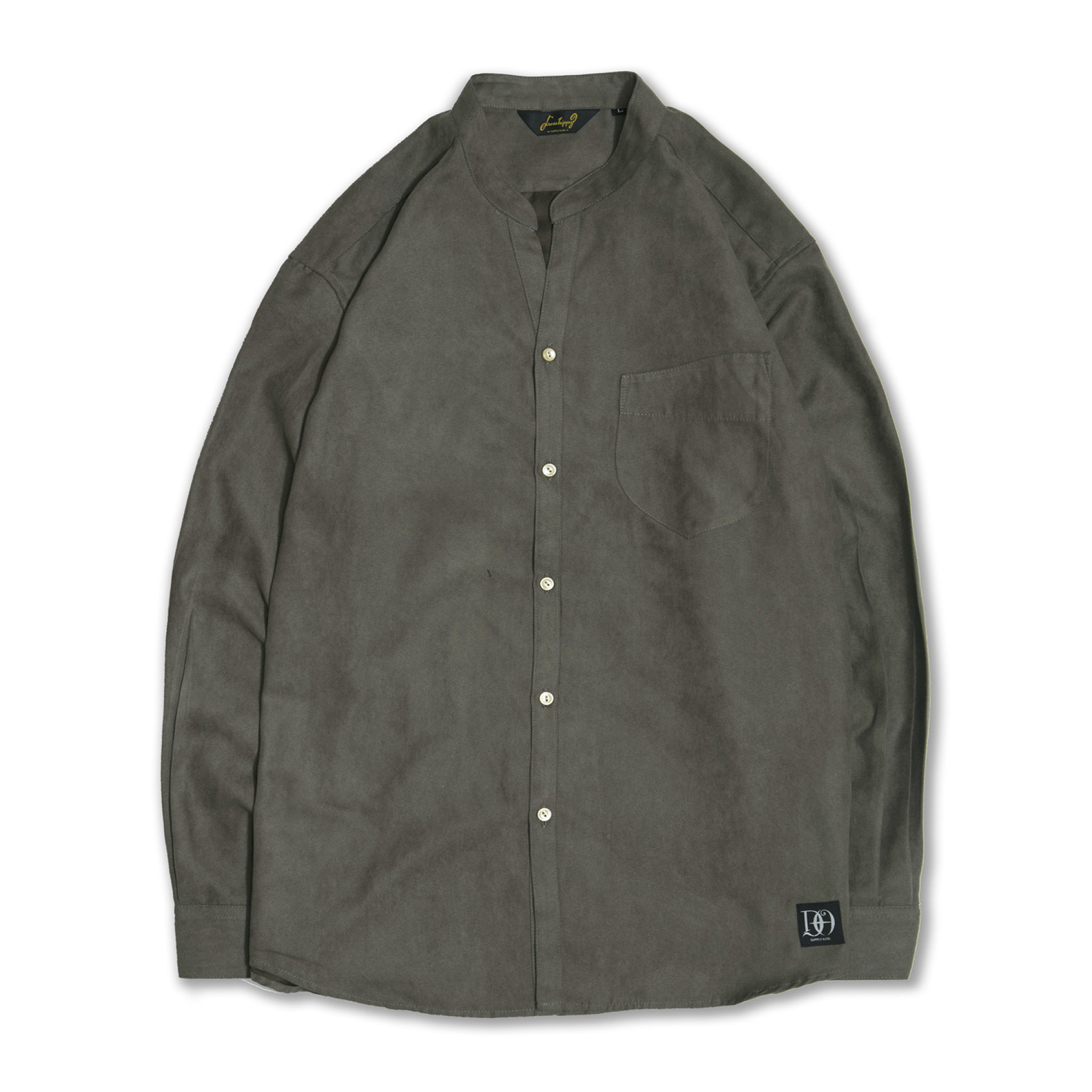 DRESS HIPPY/DH SKIPPER L/S SHIRT -Suede- (GREIGE)