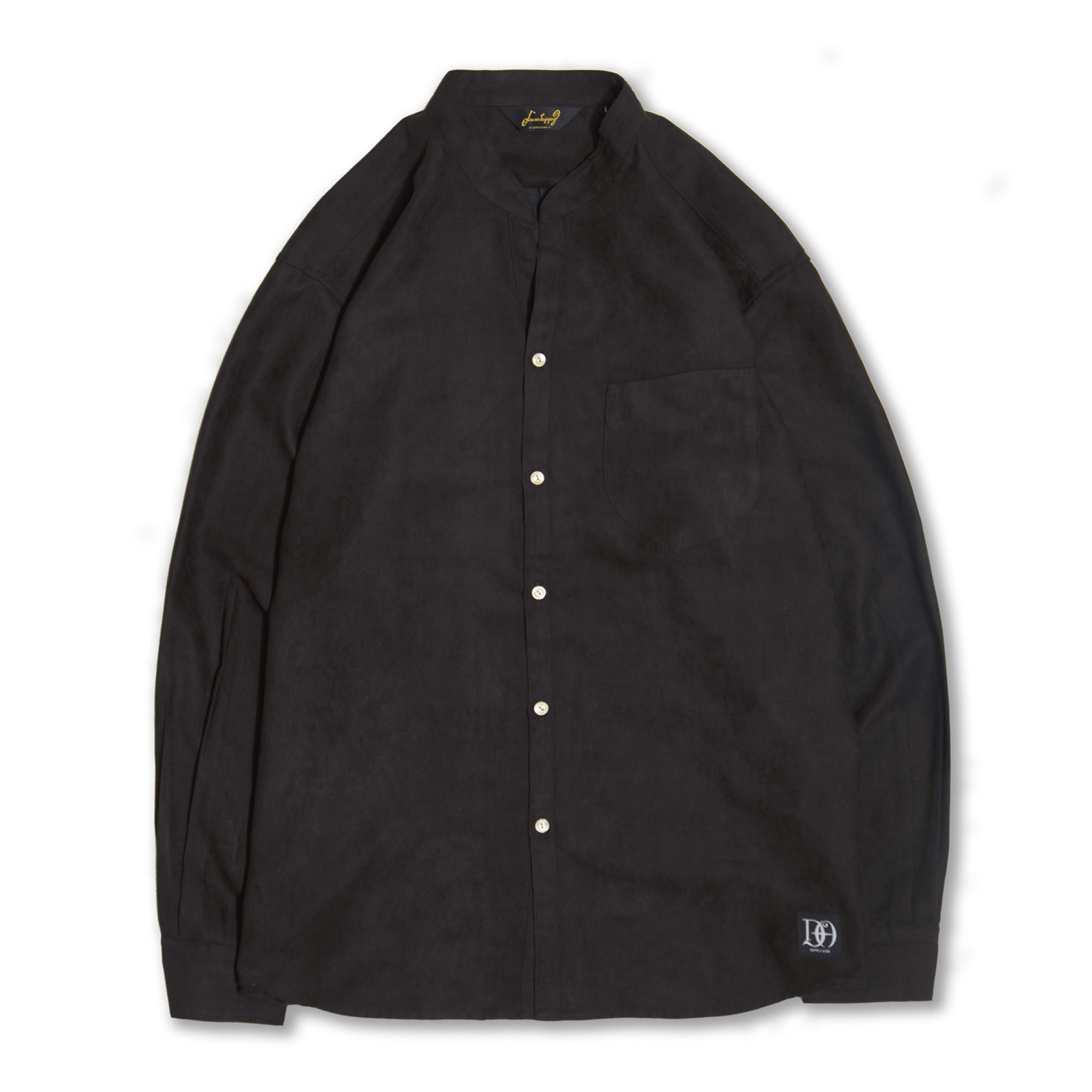 DRESS HIPPY/DH SKIPPER L/S SHIRT -Suede- (D.BROWN)