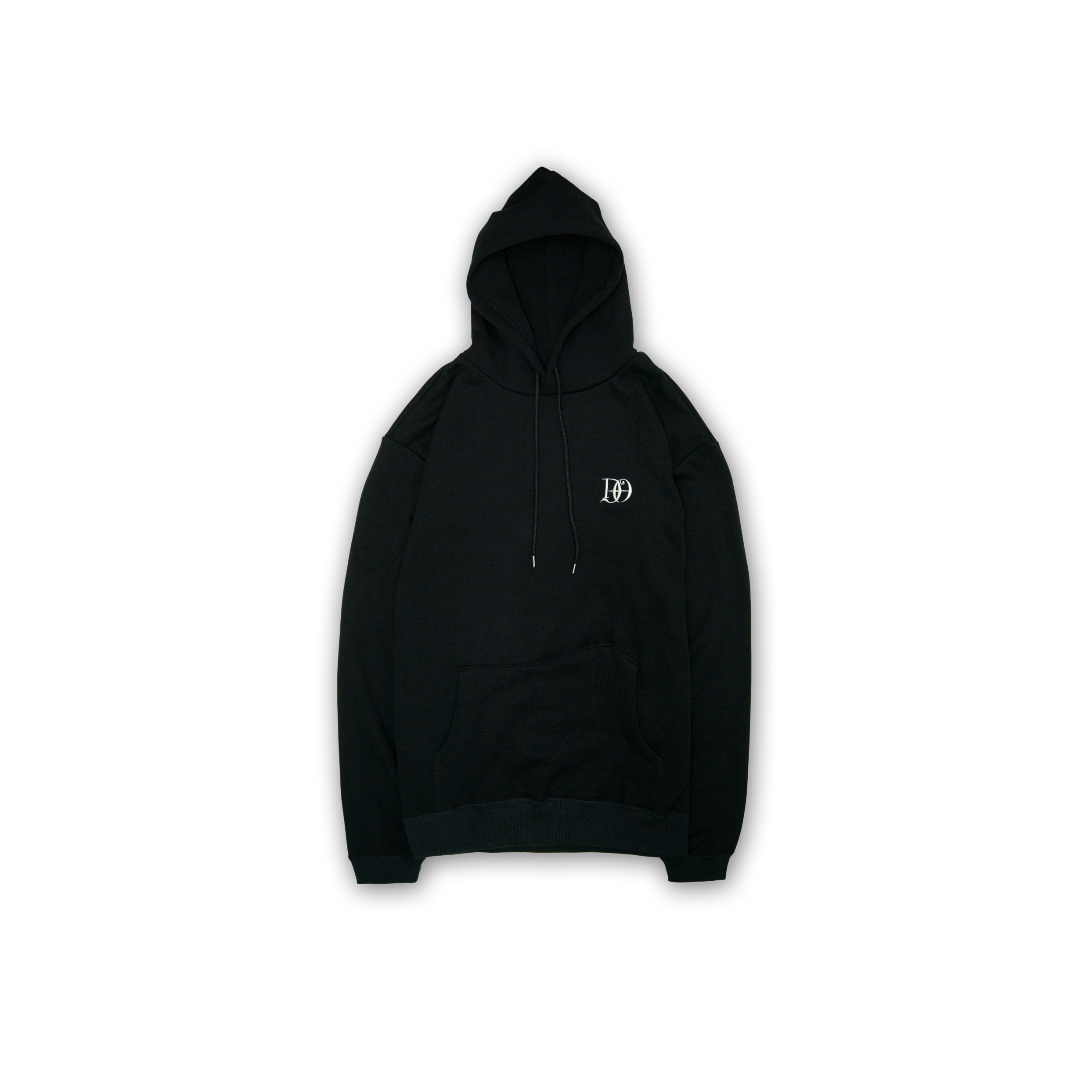 DRESS HIPPY/ROYAL HOODED SWEAT (BLACK)