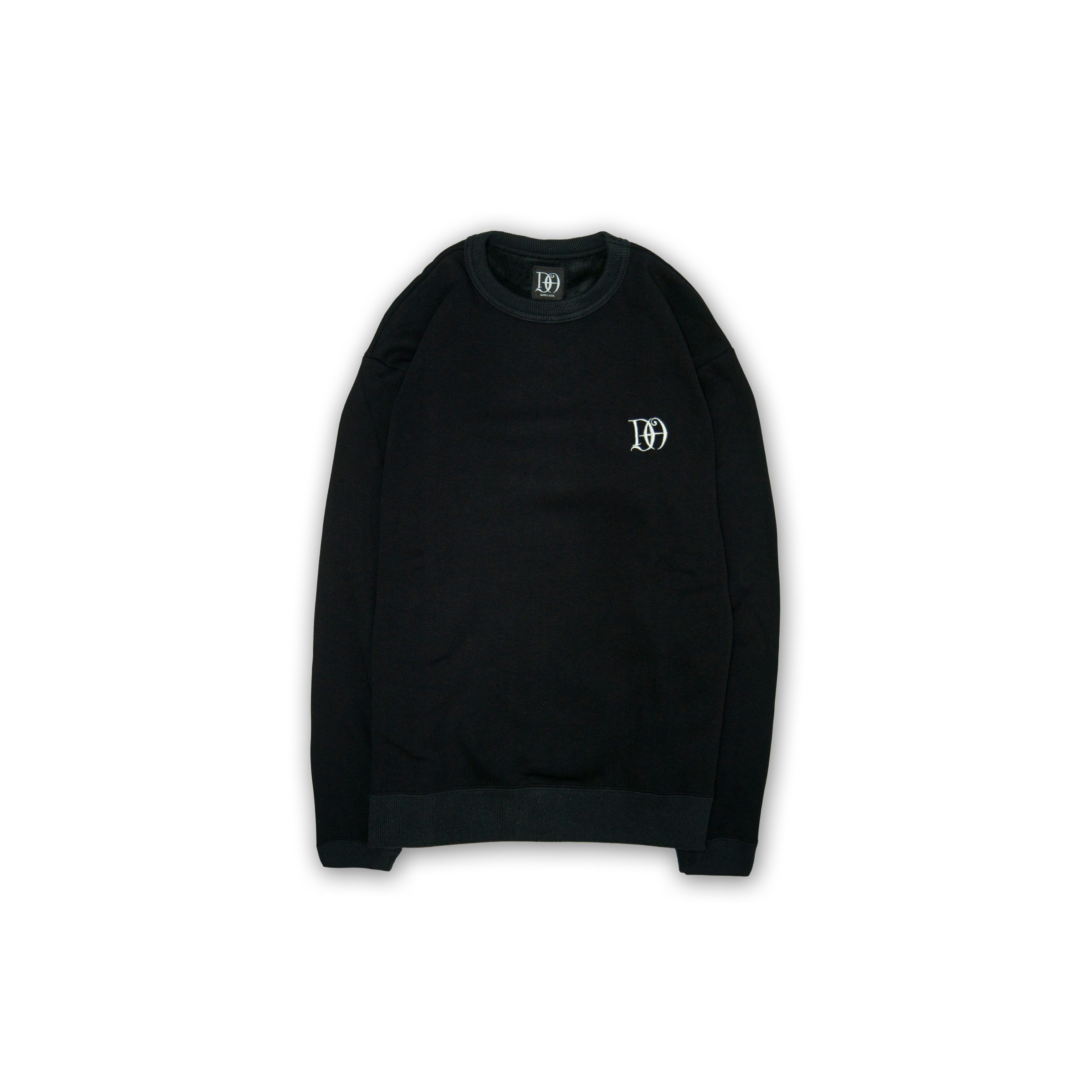 DRESS HIPPY/ROYAL CREW SWEAT (BLACK)