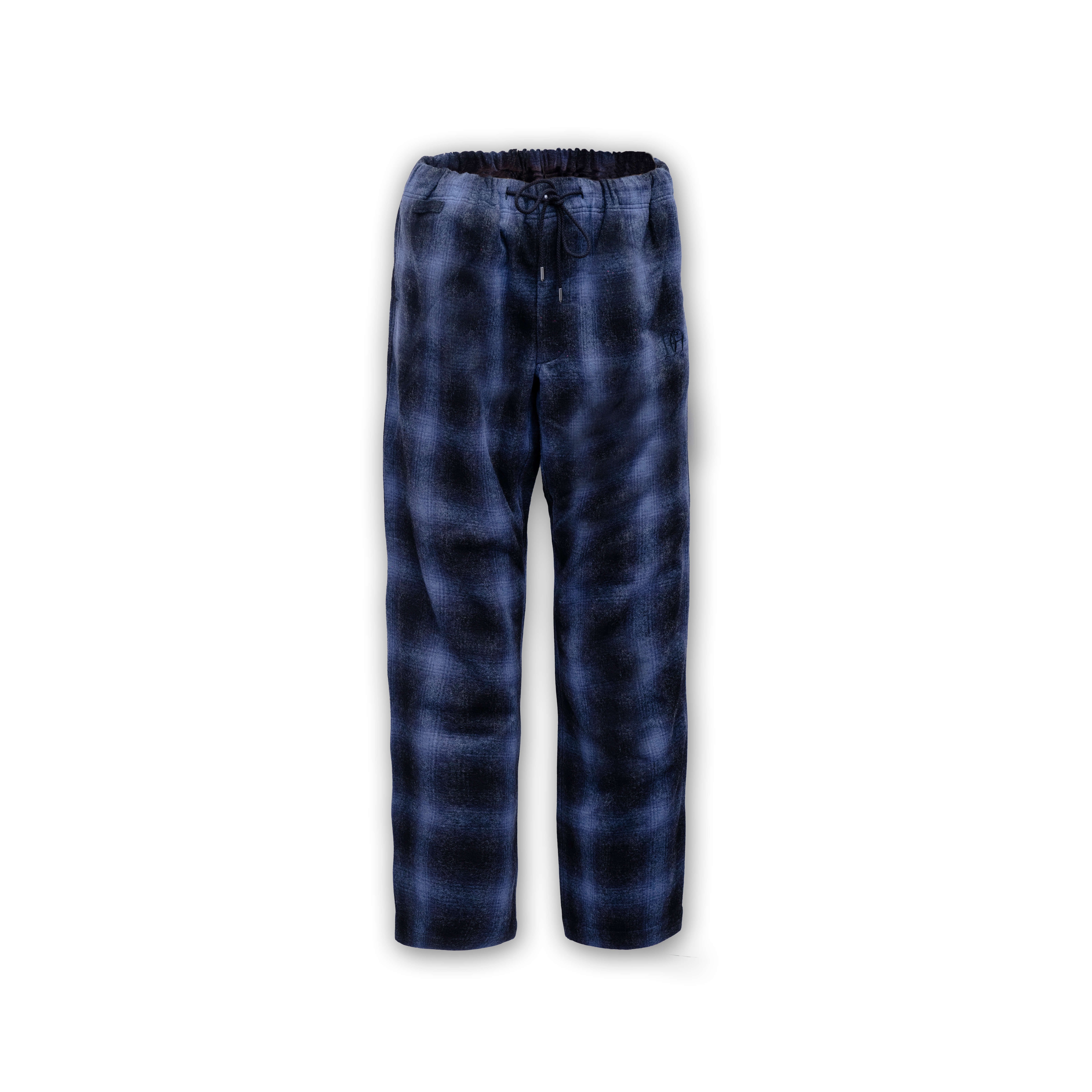 DRESS HIPPY/ROYAL PANTS -CHECK- (BLUE)