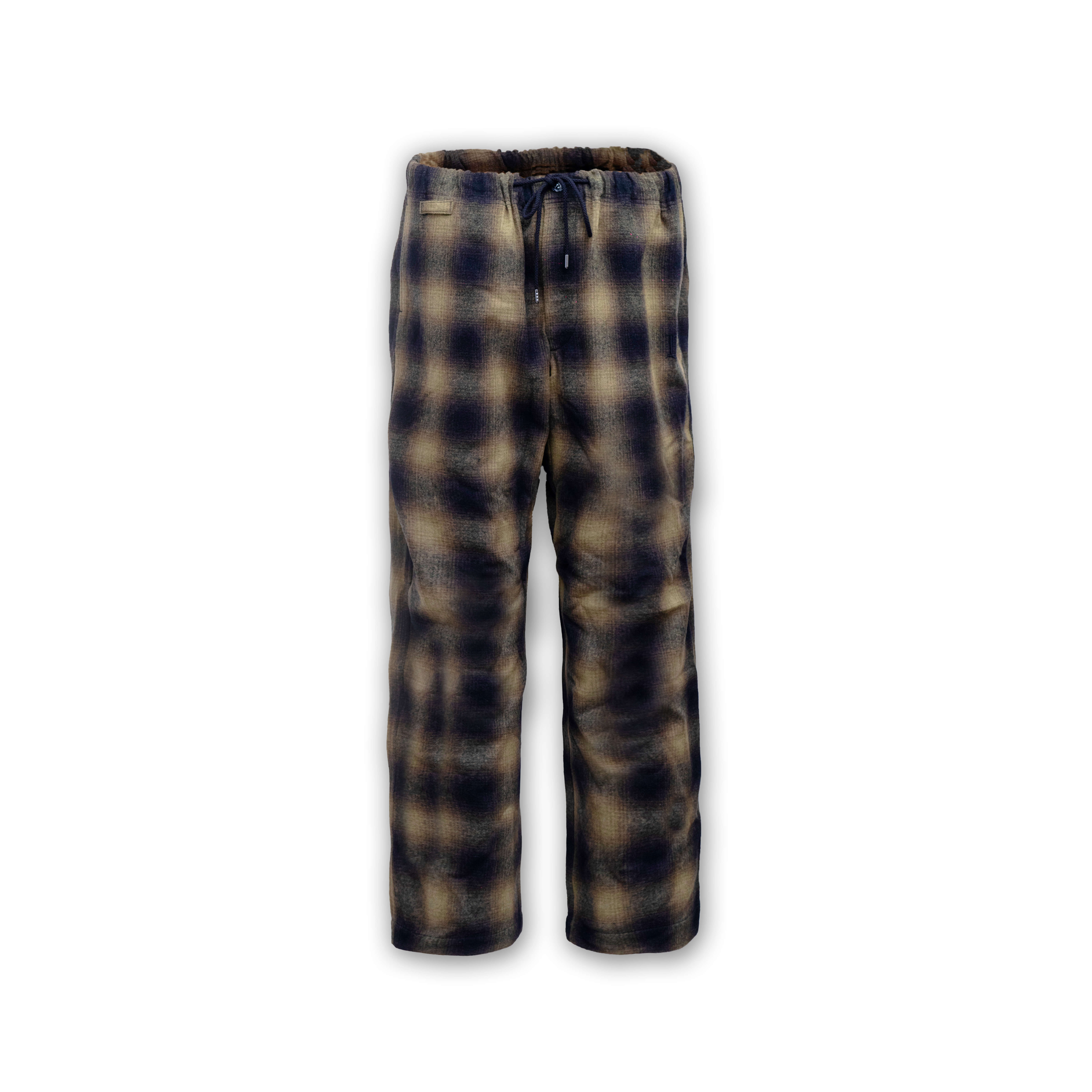 DRESS HIPPY/ROYAL PANTS -CHECK- (MUSTARD)