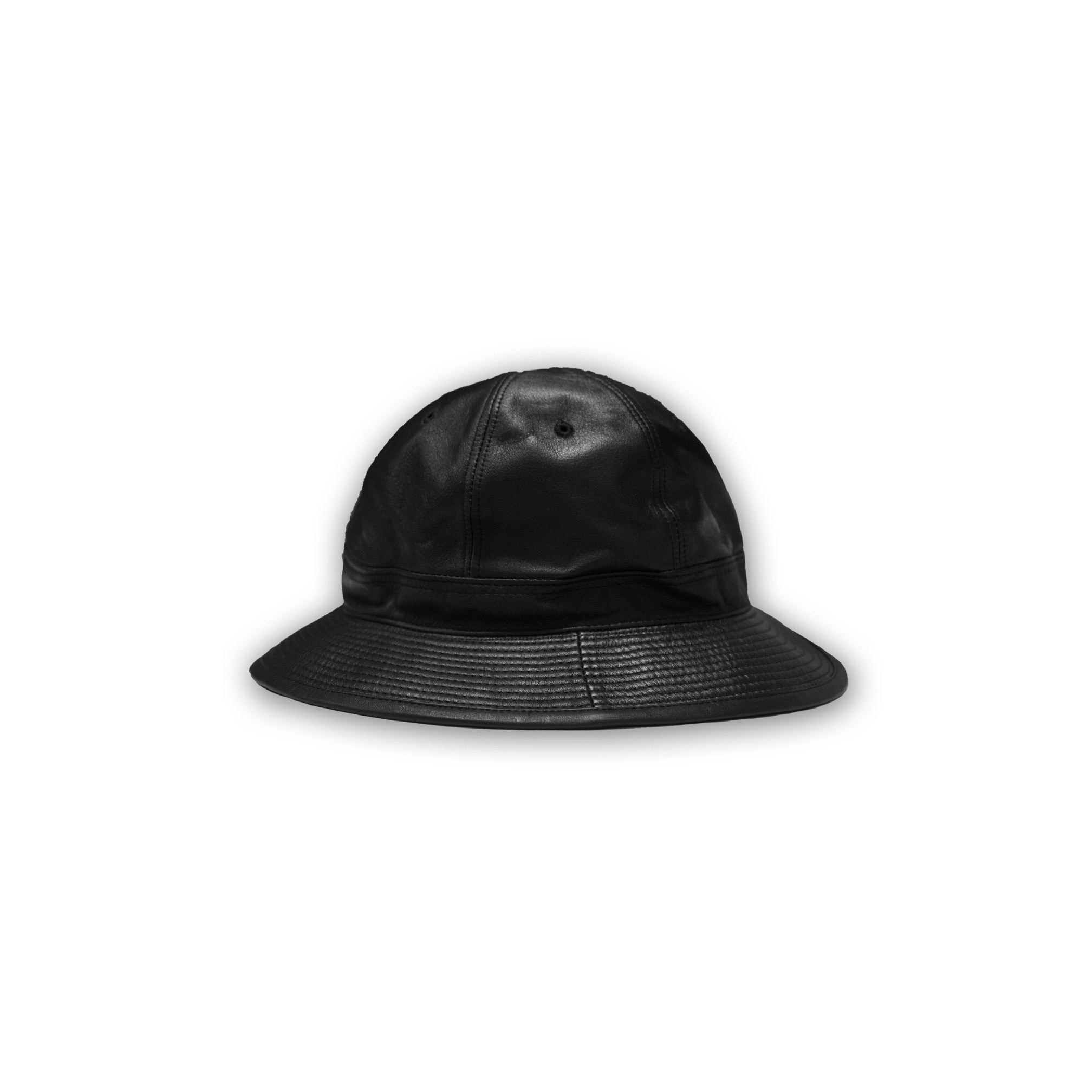 DRESS HIPPY/VEGAS LEATHER HAT (BLACK)