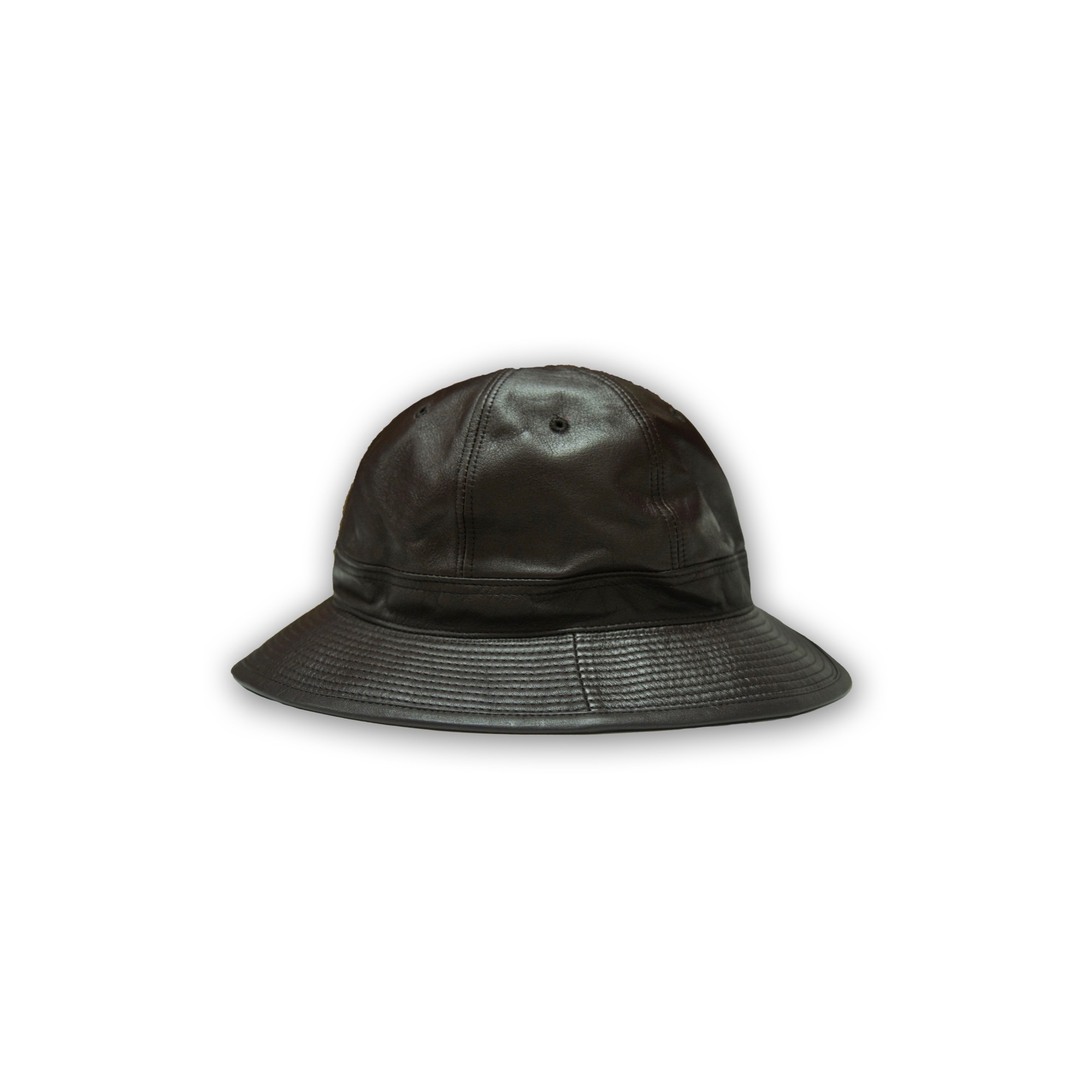 DRESS HIPPY/VEGAS LEATHER HAT (BROWN)
