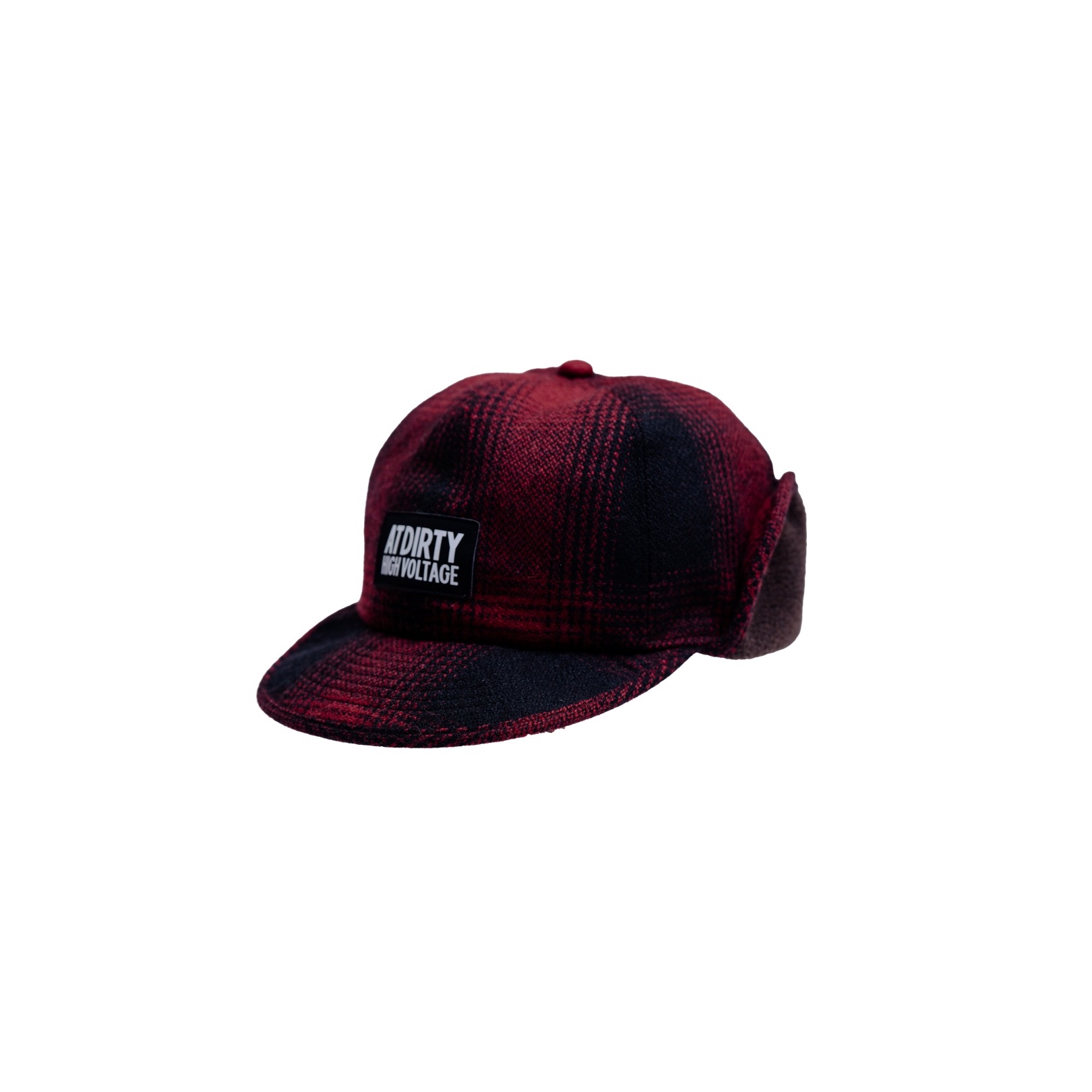 AT-DIRTY/FORESTER EAR WORM CAP (RED)