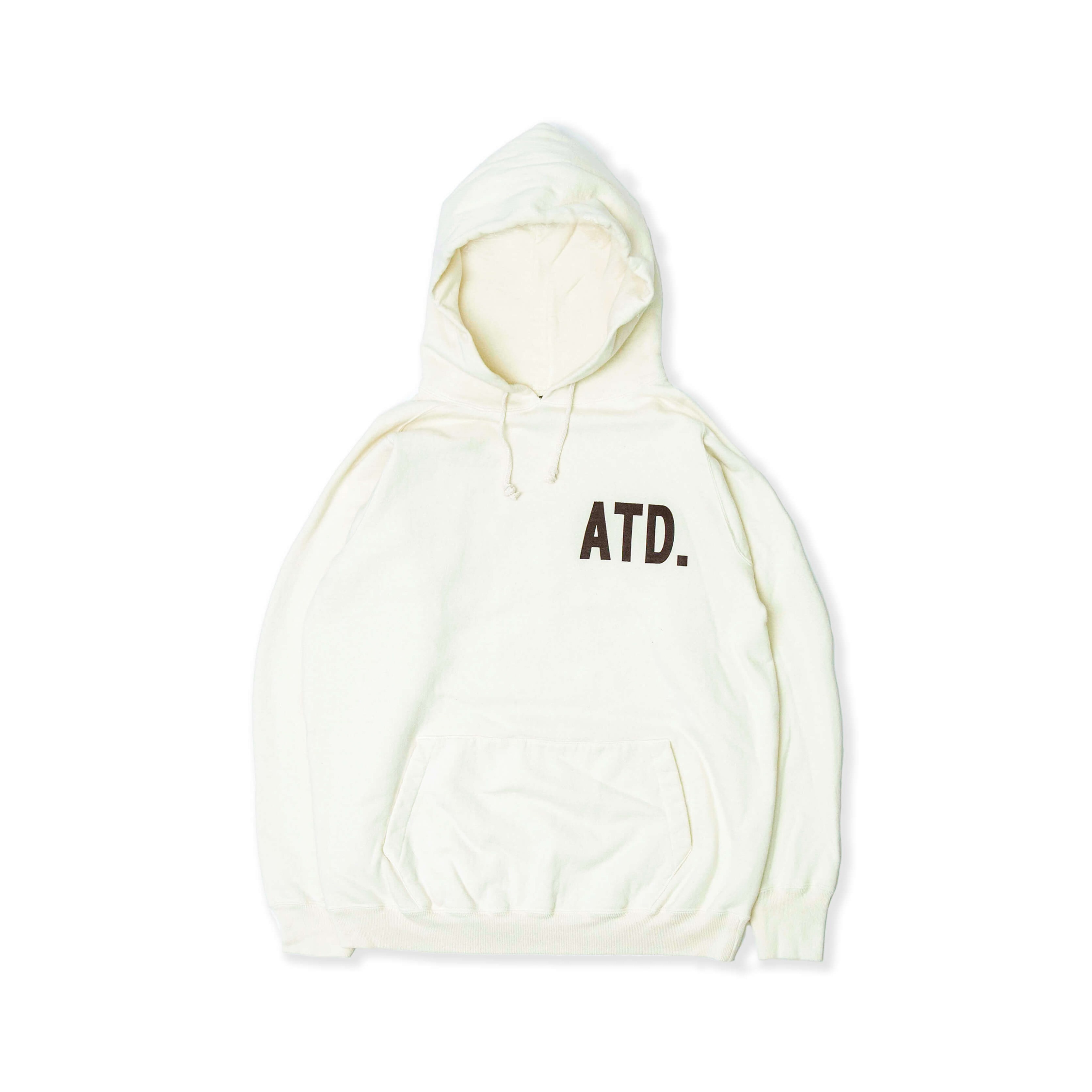AT-DIRTY/BOLD ENGINE 2 HOODED SWEAT (NATURAL)