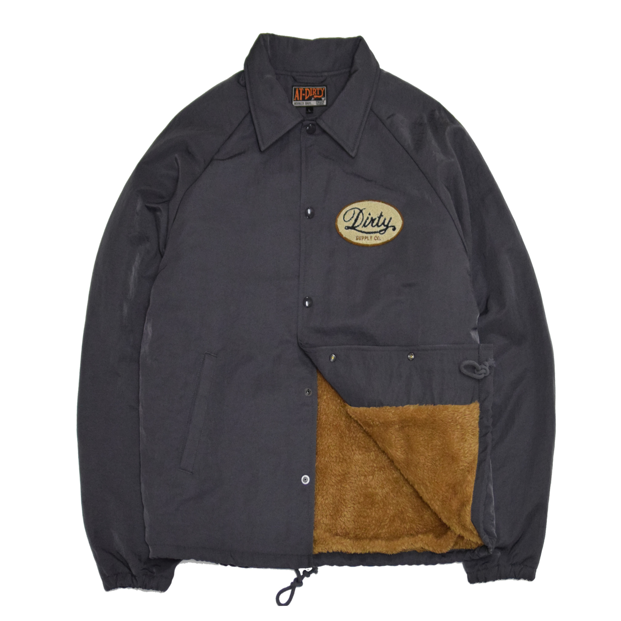 AT-DIRTY/ATD BOA COACH JACKET (GRAY)