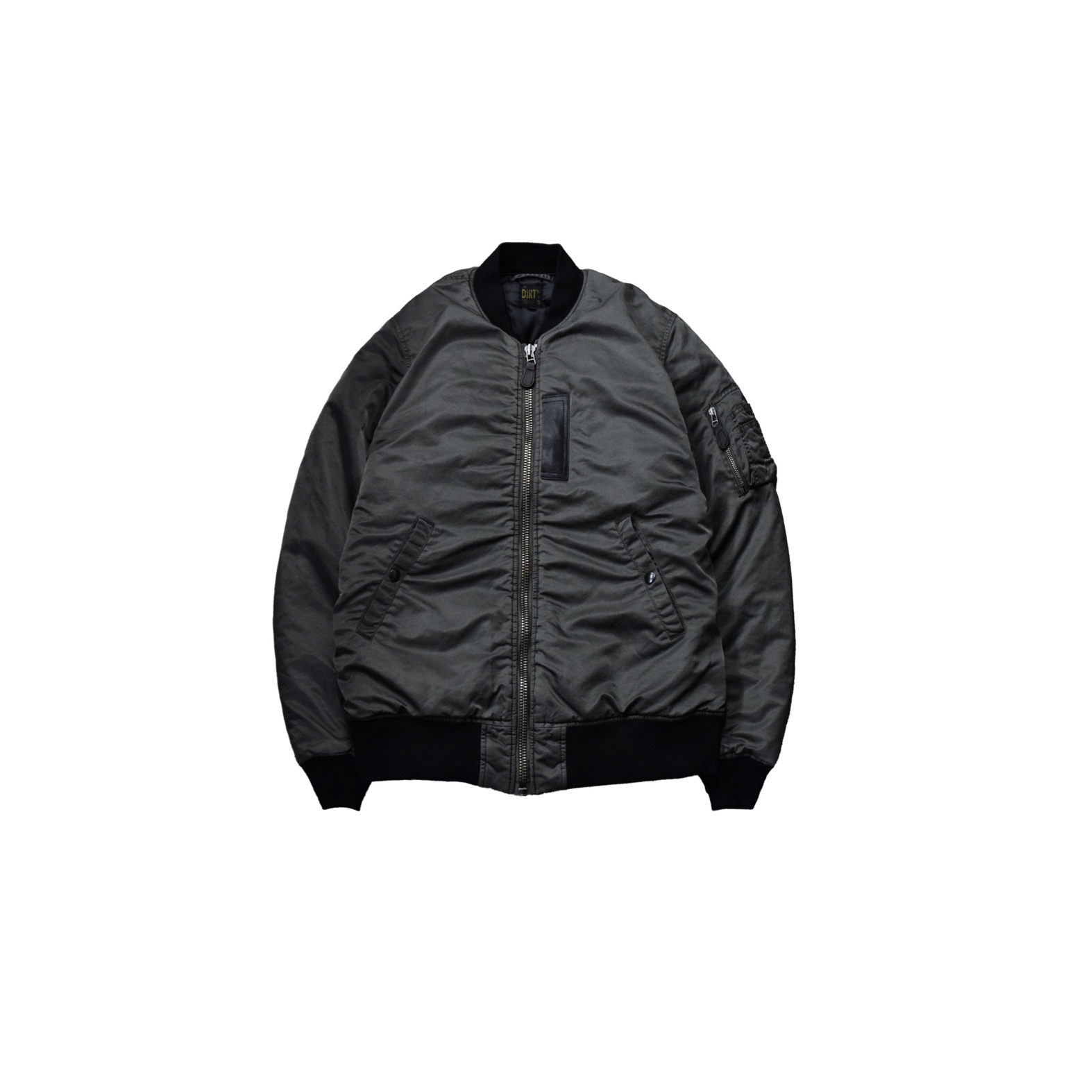 AT-DIRTY/ATD FLIGHT JACKET (W.BLACK)