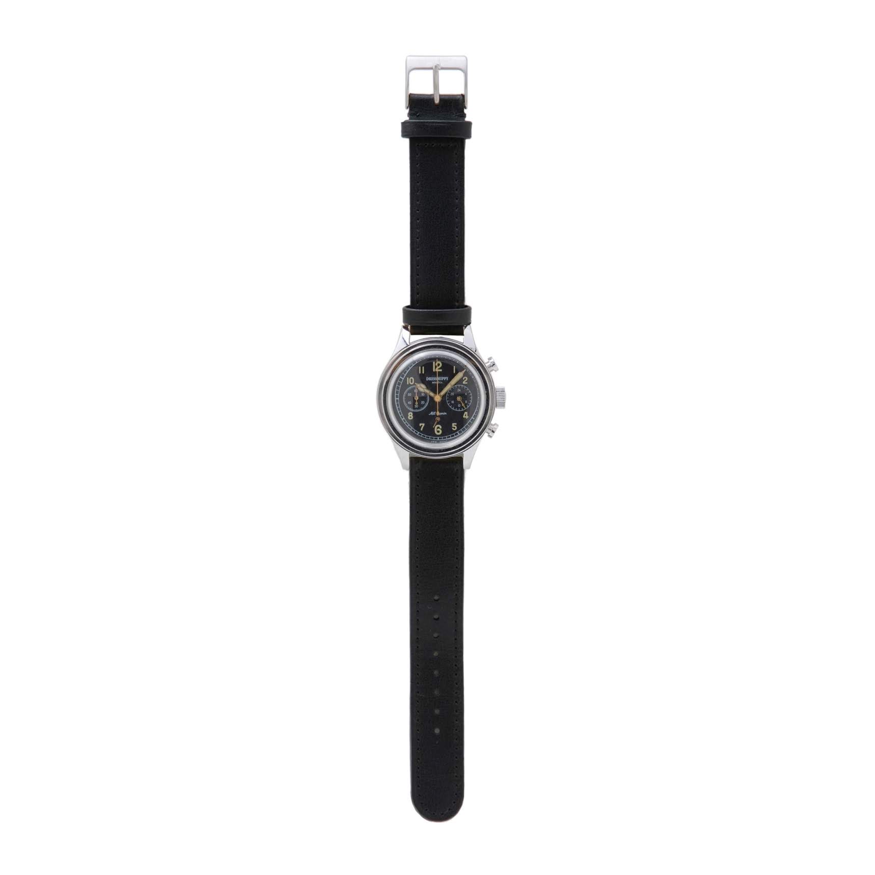 DRESS HIPPY/MILL SUPERIOR WATCH (SILVER×BLACK)