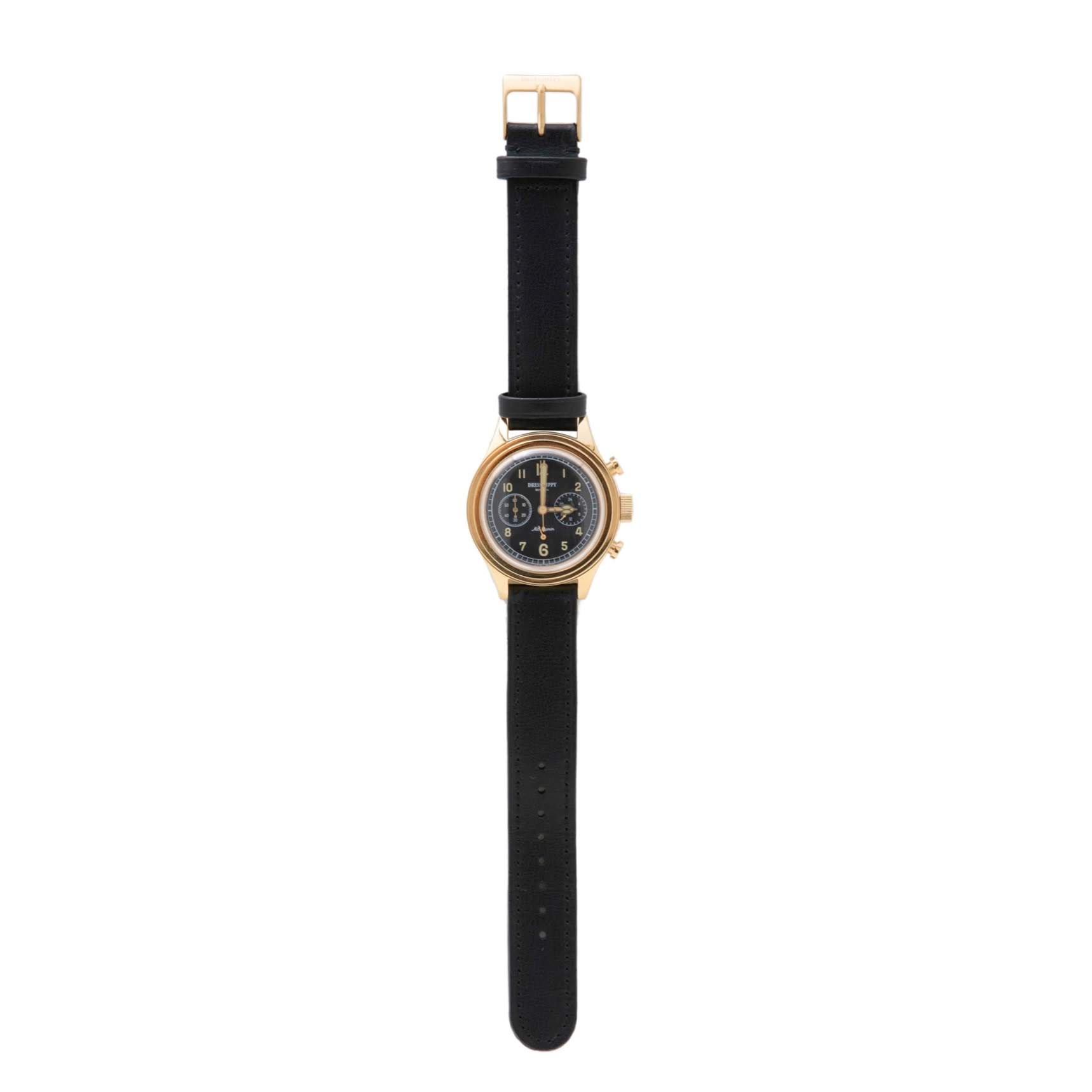 DRESS HIPPY/MILL SUPERIOR WATCH (GOLD×BLACK)