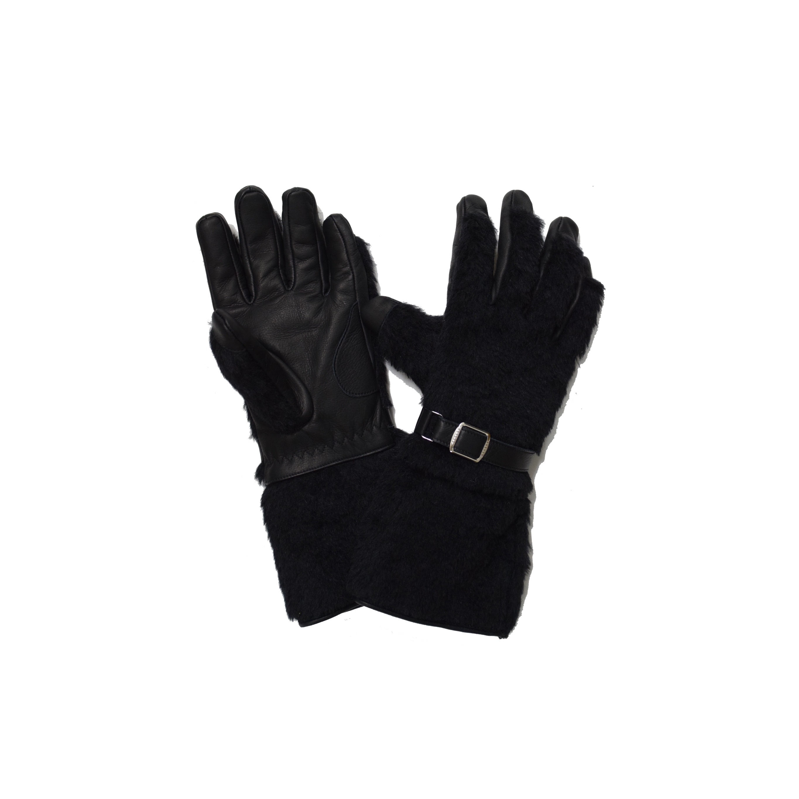AT-DIRTY/GRIZZLY GAUNTLETS GLOVES (BLACK)
