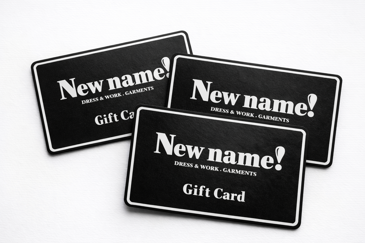 New name！/New name！GIFT CARD