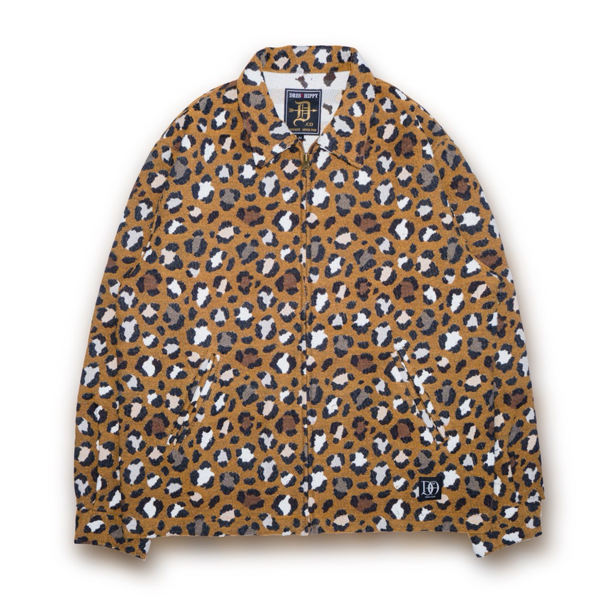 DRESS HIPPY/BUNKER JACKET（LEOPARD BROWN）